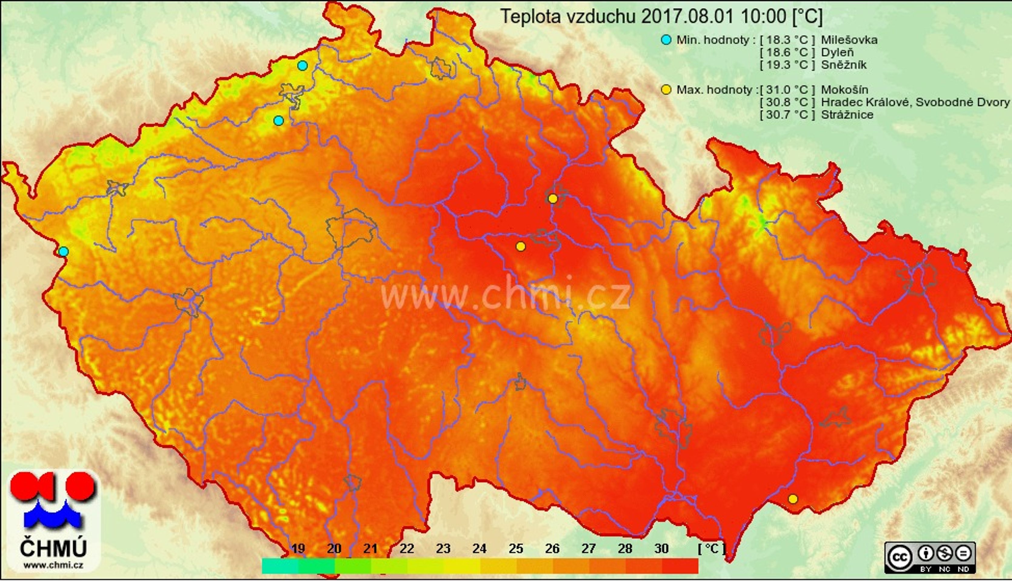 Jak se rozpálilo Česko 1.8.2017 - 10:00 - GALERIE: Jak se rozžhavilo Česko (4/10)