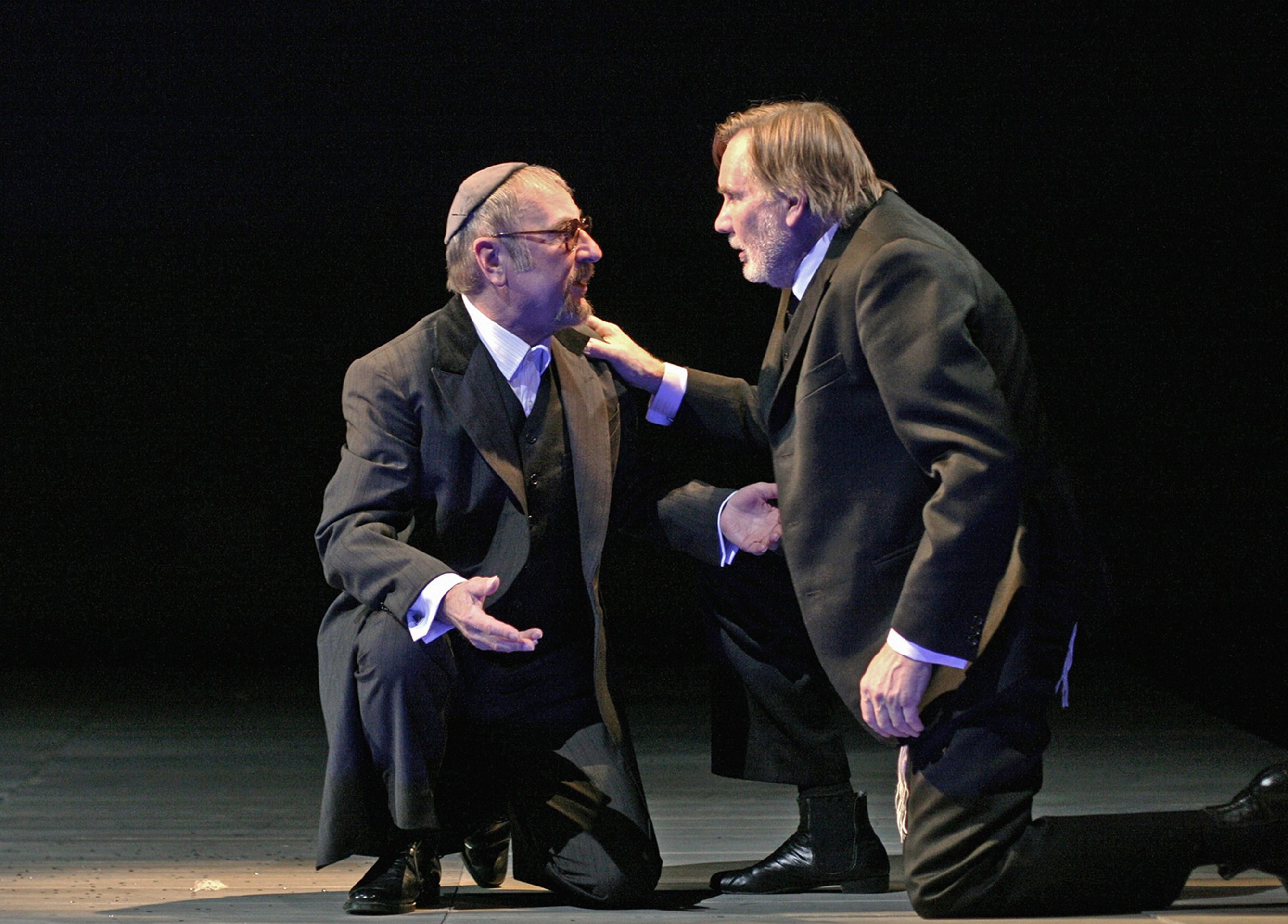 Rudolf Stärz a Jiří Štěpnička ve hře Kupec benátský, 2009 - Rudolf Stärz (4/8)