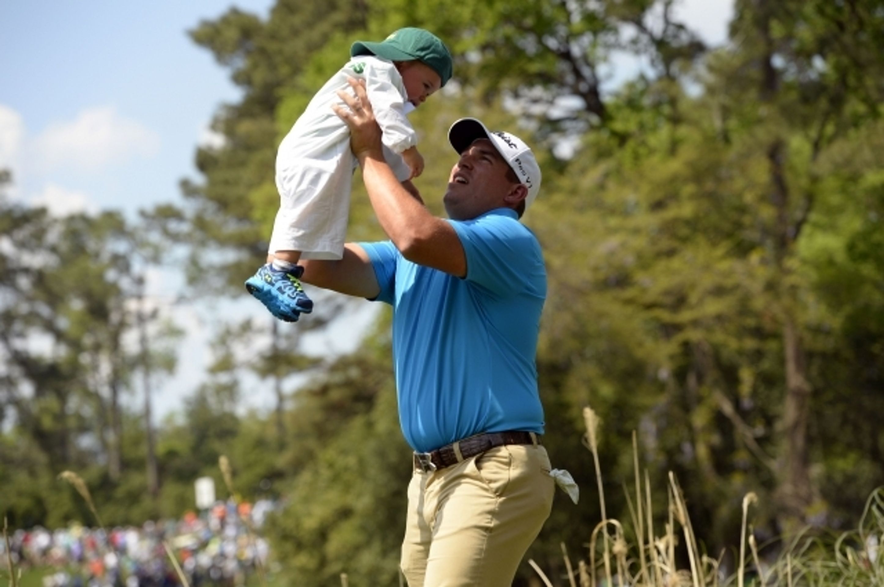 Golfisté vzali na green v Augustě naličké potomky - 2 - GALERIE: Golfové hvězdy se na Masters pochlubily roztomilými potomky (8/8)
