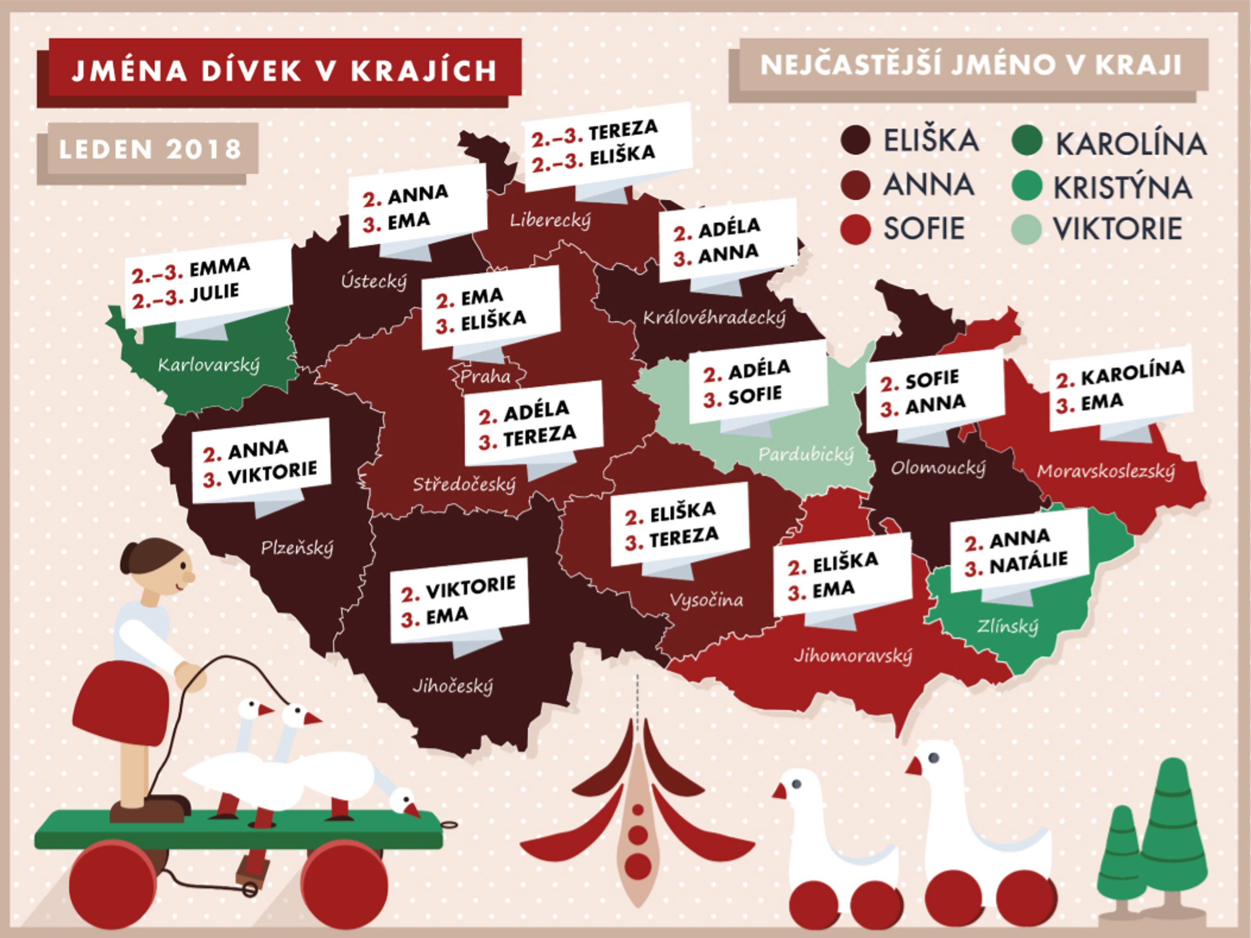 Jména dívek v krajích - GALERIE: DĚTSKÁ JMÉNA (14/15)