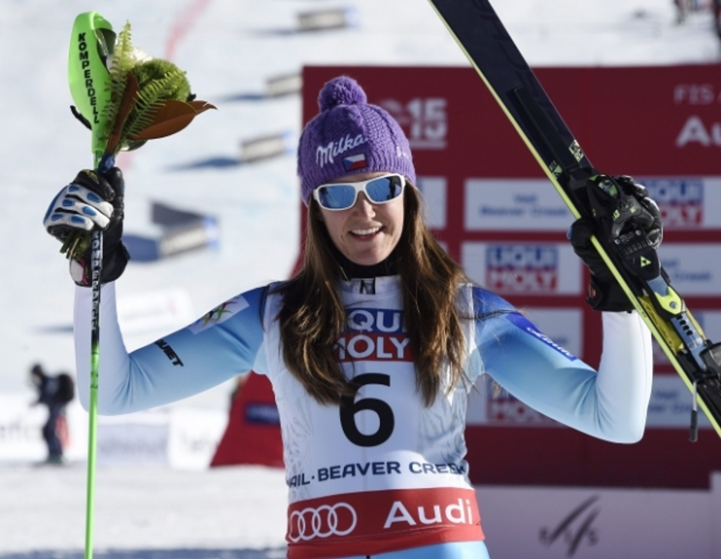 Šárka Strachová na MS v Beaver Creeku - 5 - GALERIE: Bronzová Šárka Strachová (1/11)