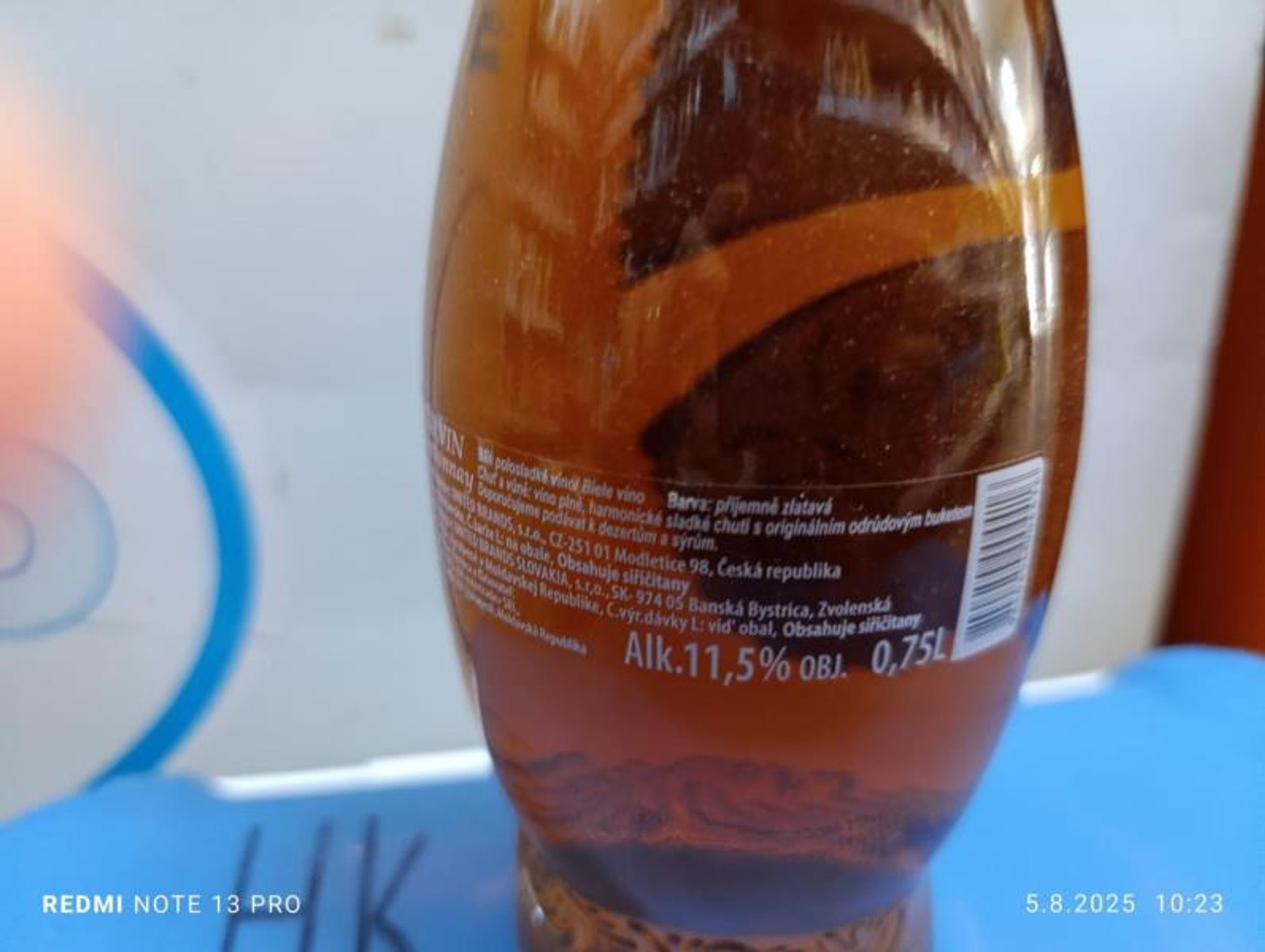 CHARDONNAY - bílé víno, polosladké (4) - Závadné potraviny (8/8)