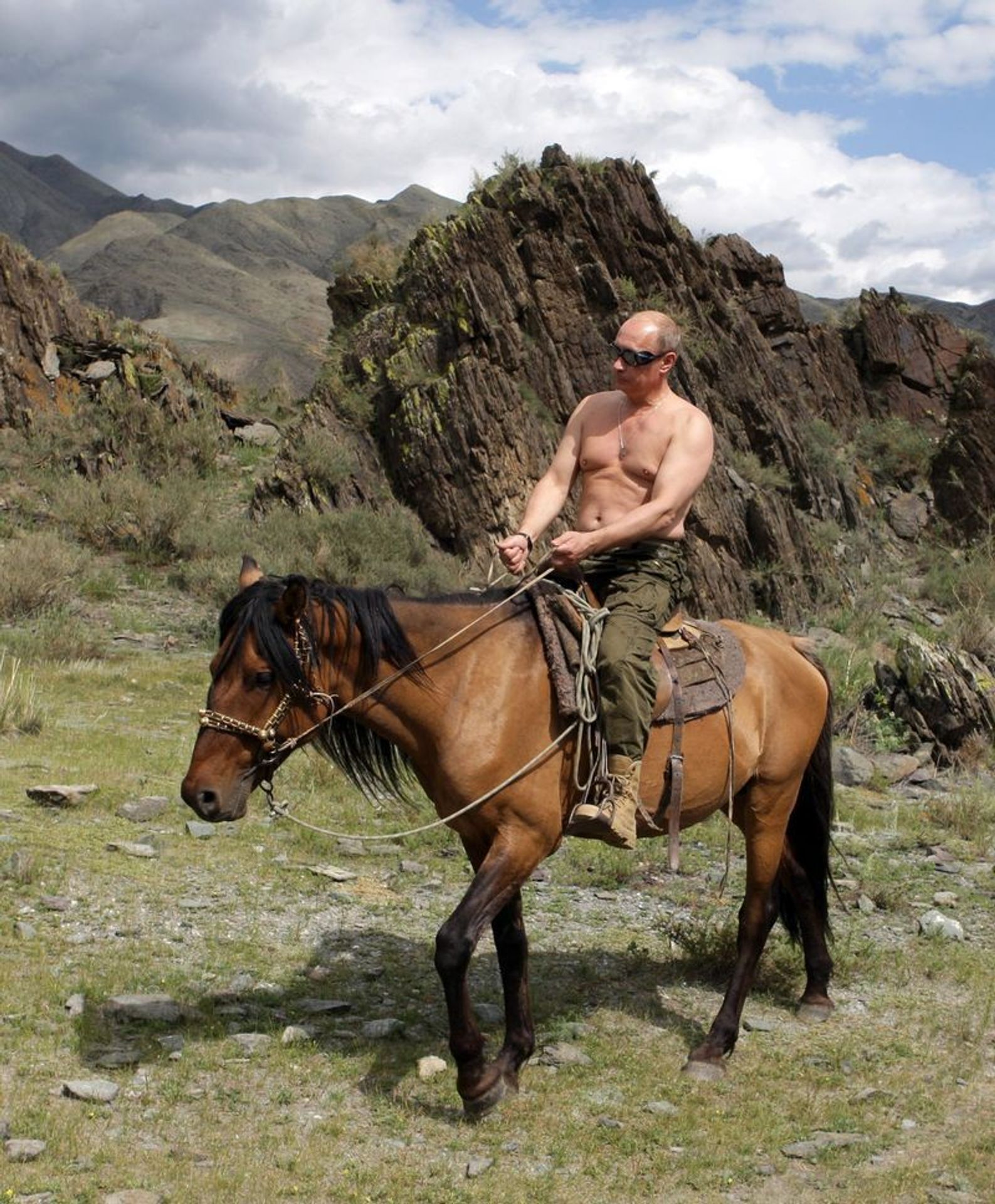 Putin na dovolené-3 - GALERIE: Putin na dovolené (3/11)