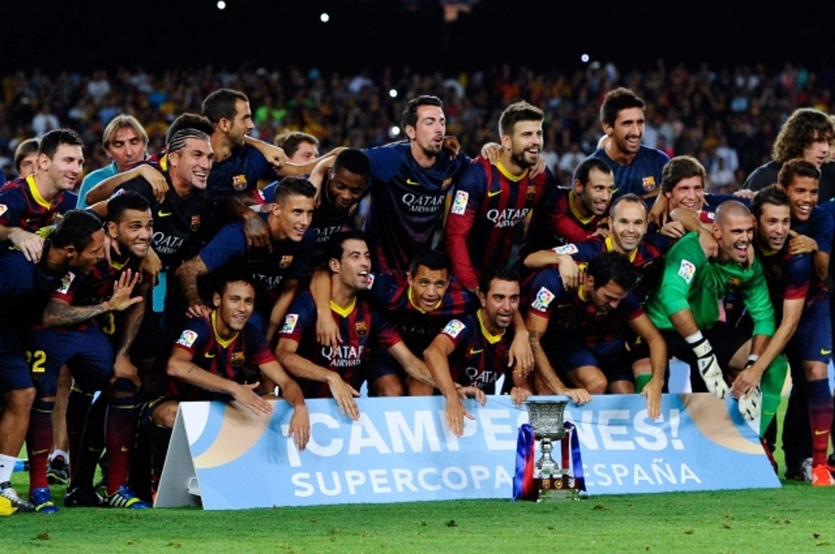 Barcelona získala španělský Superpohár - 1 - GALERIE: Barcelona získala španělský Superpohár (1/9)