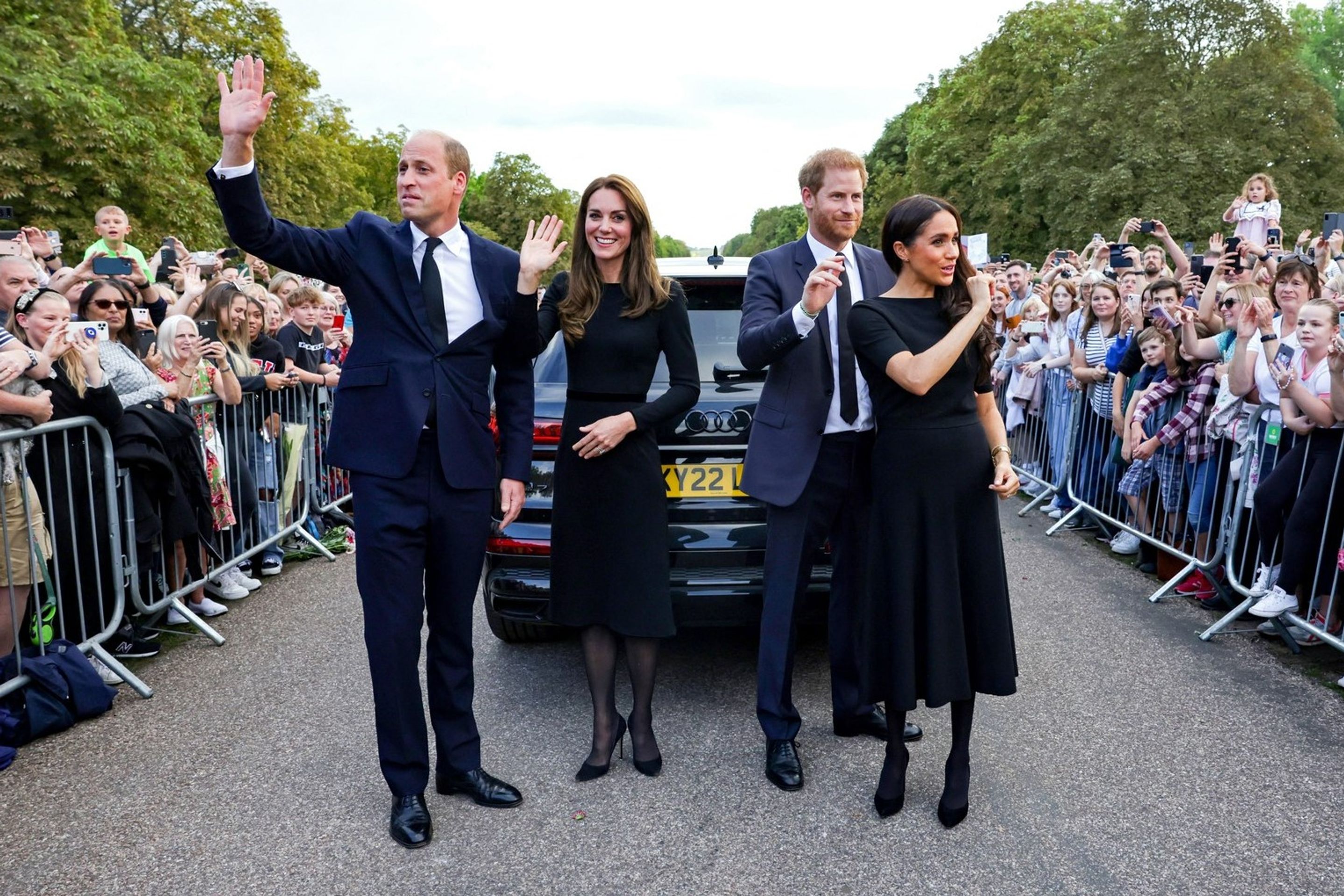 Harry, William, Kate a Meghan - Královská rodina (6/23)