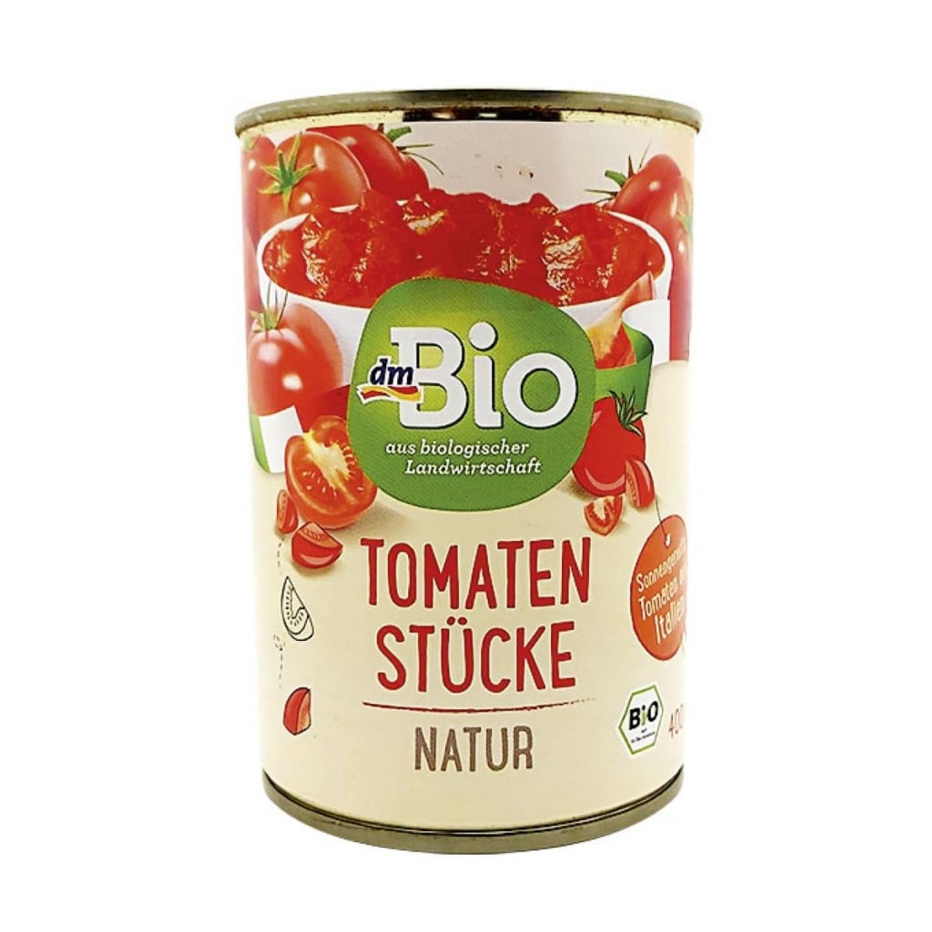 dmBio Tomaten Stücke Natur - Test konzervovaných rajčat (6/12)