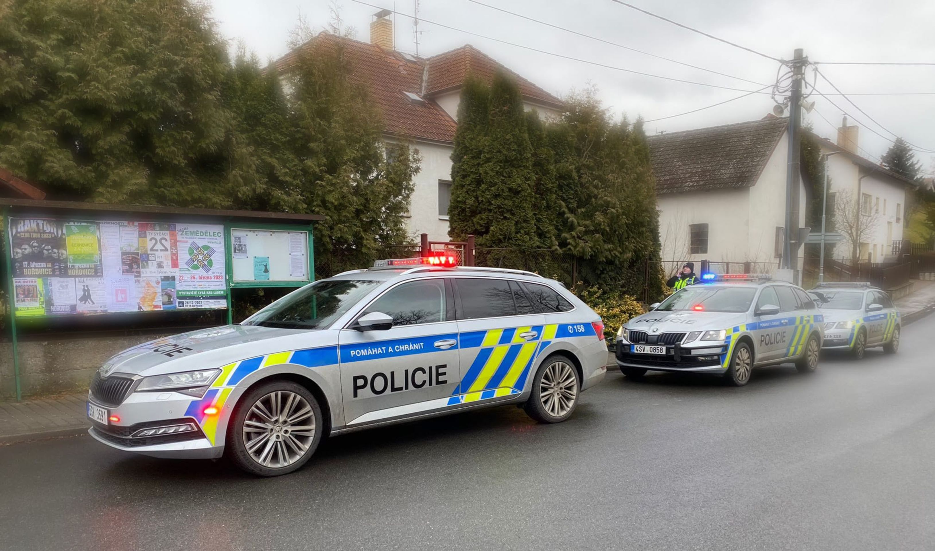 Policejní honička - Policejní honička na Berounsku (1/4)