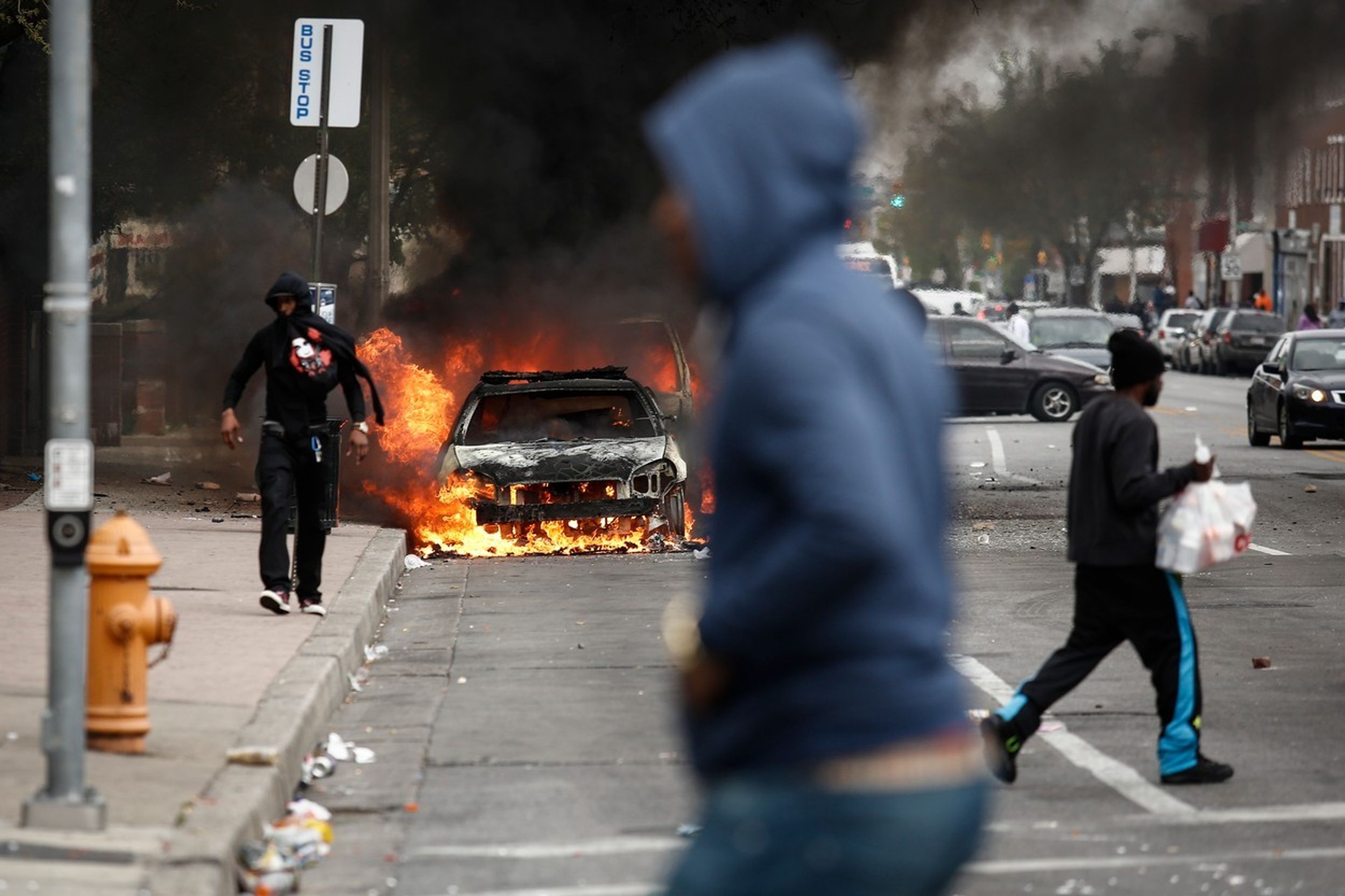 Protesty v Baltimore - 4 - GALERIE: Masivní protesty v Baltimore (3/8)