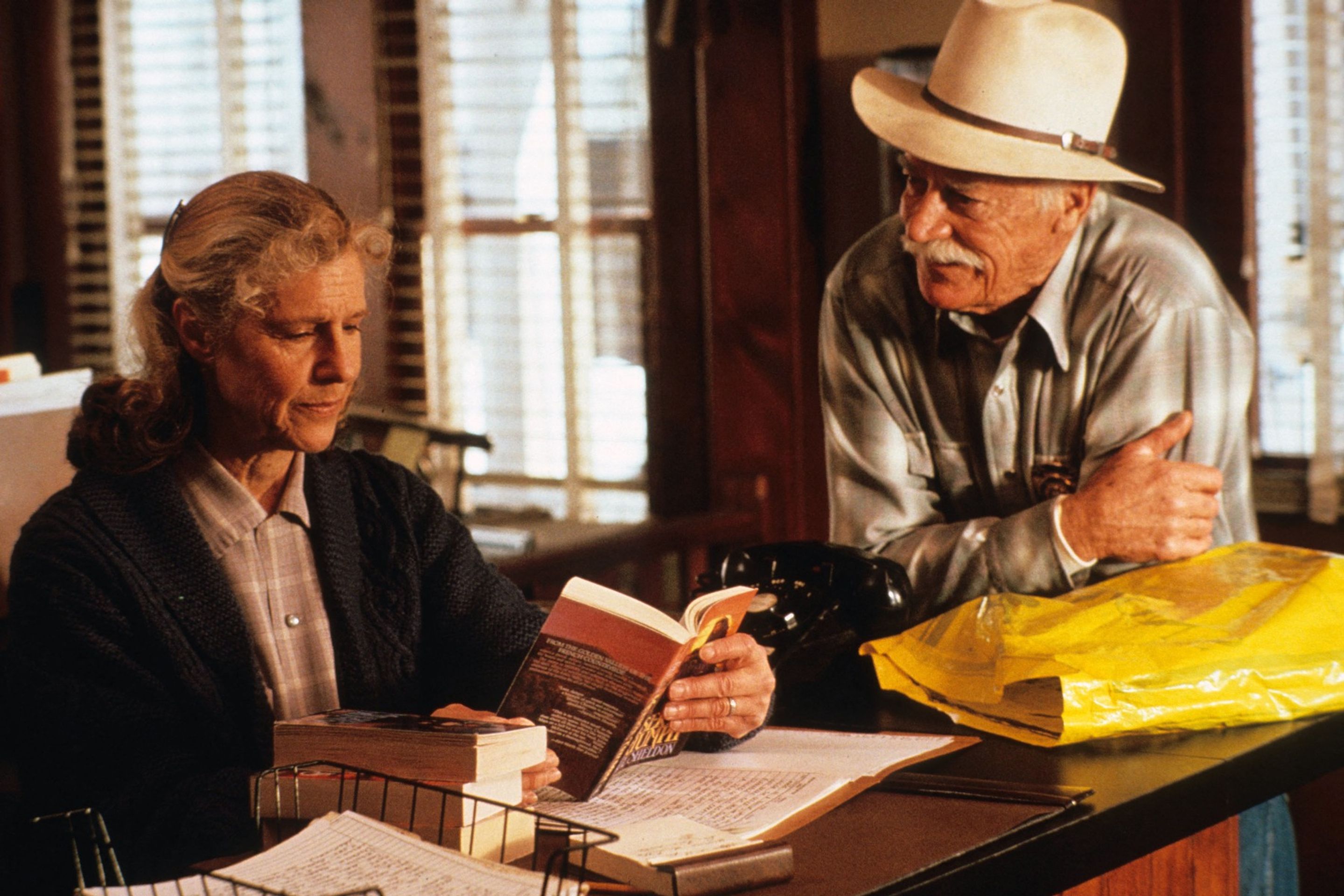 Frances Sternhagenová a Richard Farnsworth ve filmu Misery nechce zemřít, 1990 - Frances Sternhagenová (2/3)
