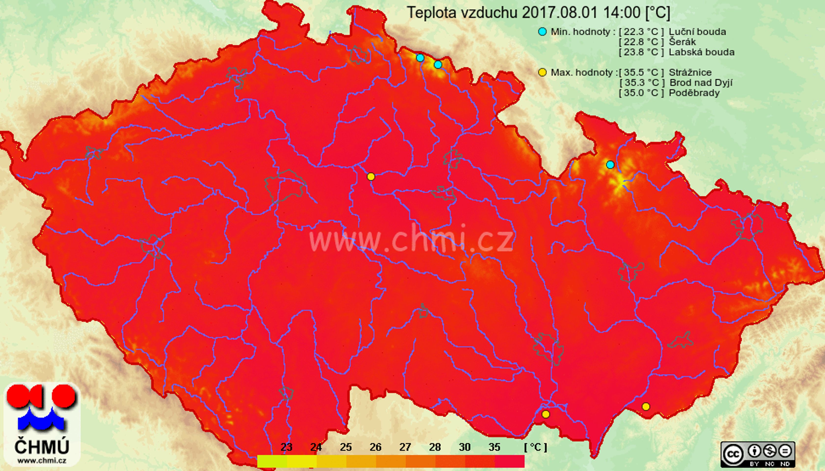 Jak se rozpálilo Česko 1.8.2017 - 14:00 - GALERIE: Jak se rozžhavilo Česko (8/10)