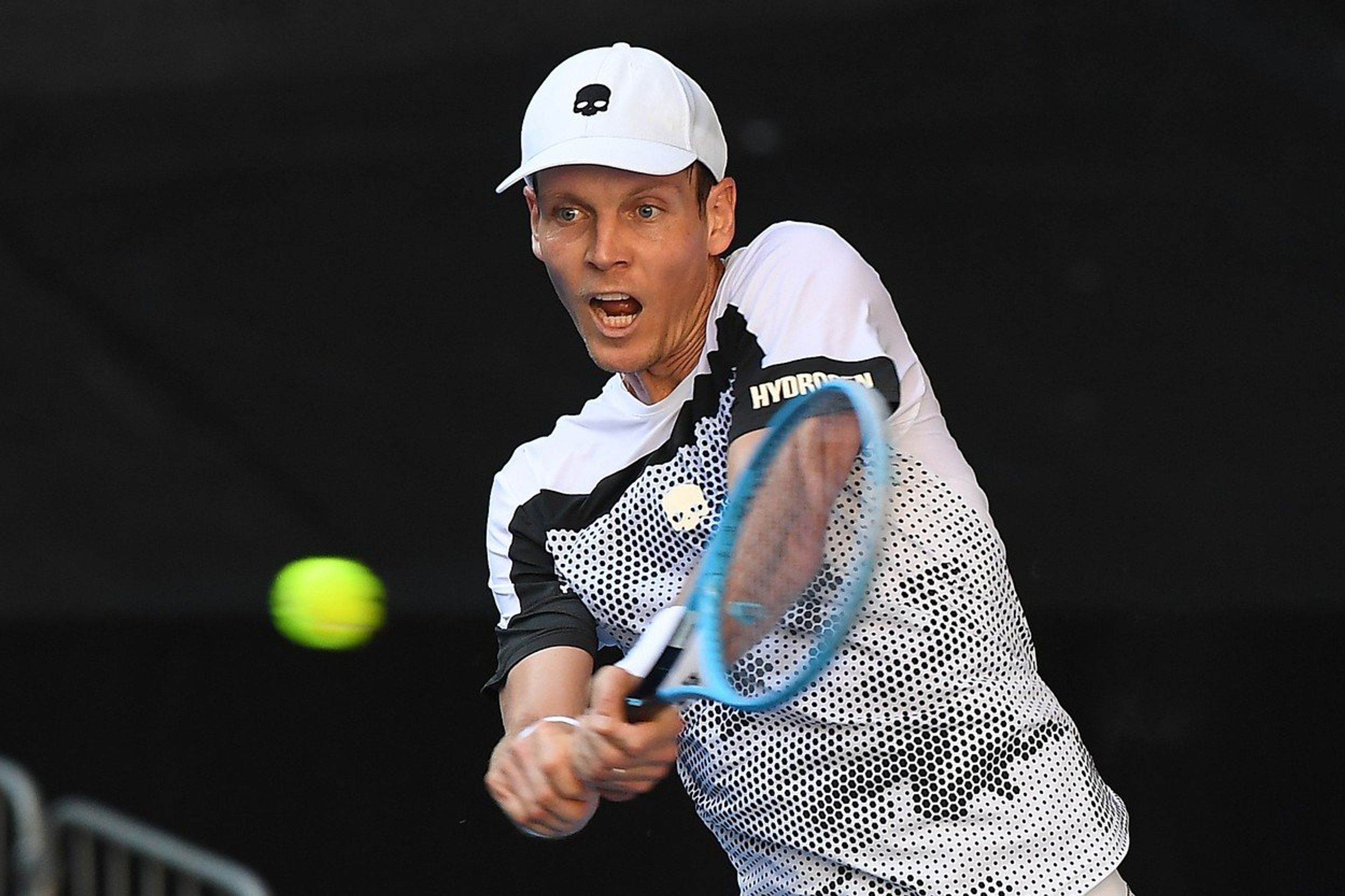 Tomáš Berdych - GALERIE: Tomáš Berdych a jeho tajemné lebky na oblečení (3/4)