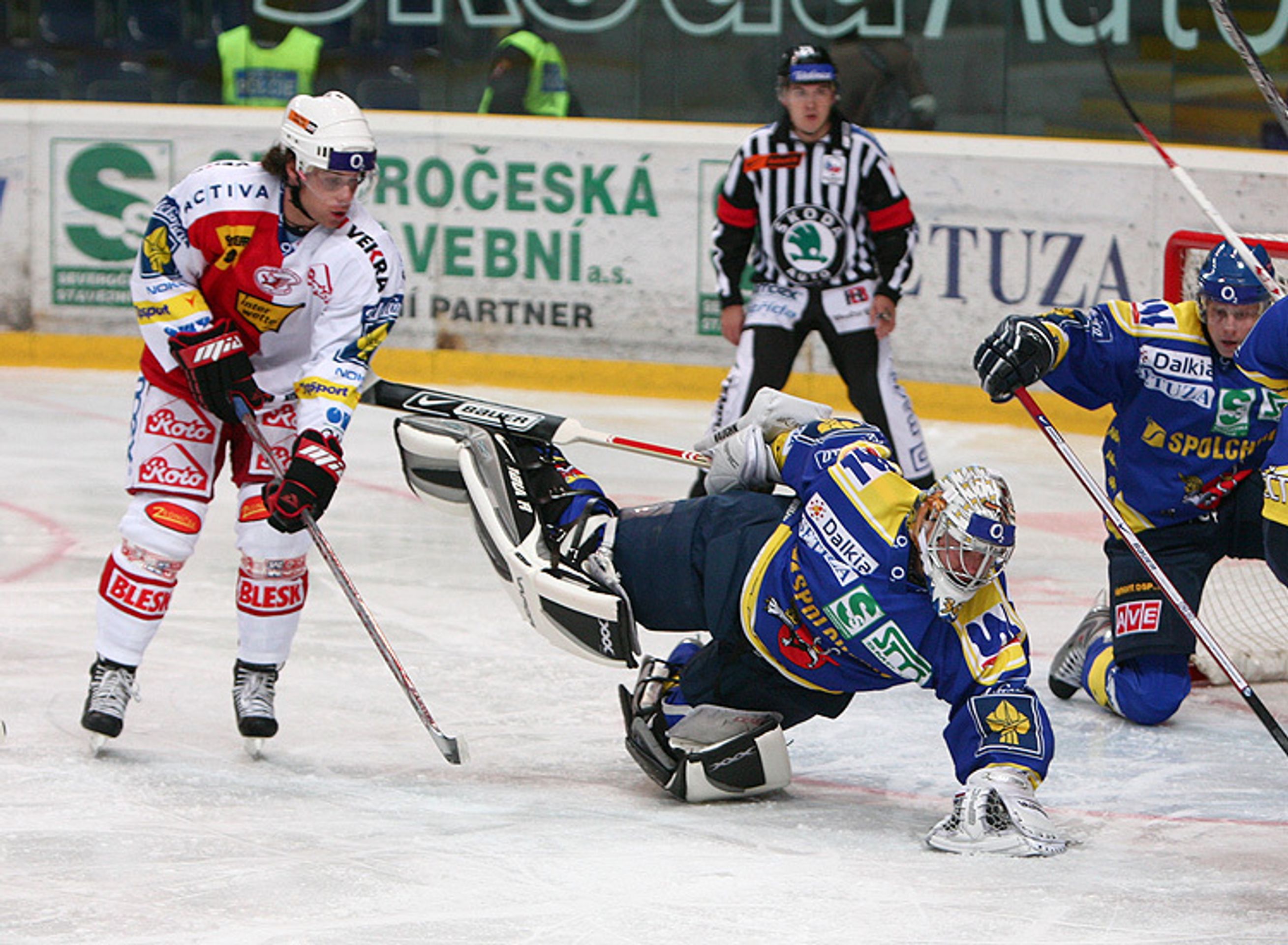 V hokejovém Ústí padaly hlavy. Poslední místo v tabulce odnesli tři hráči vyhazovem. - Liberec po dvou kolech vede hokejovou extraligu (6/7)