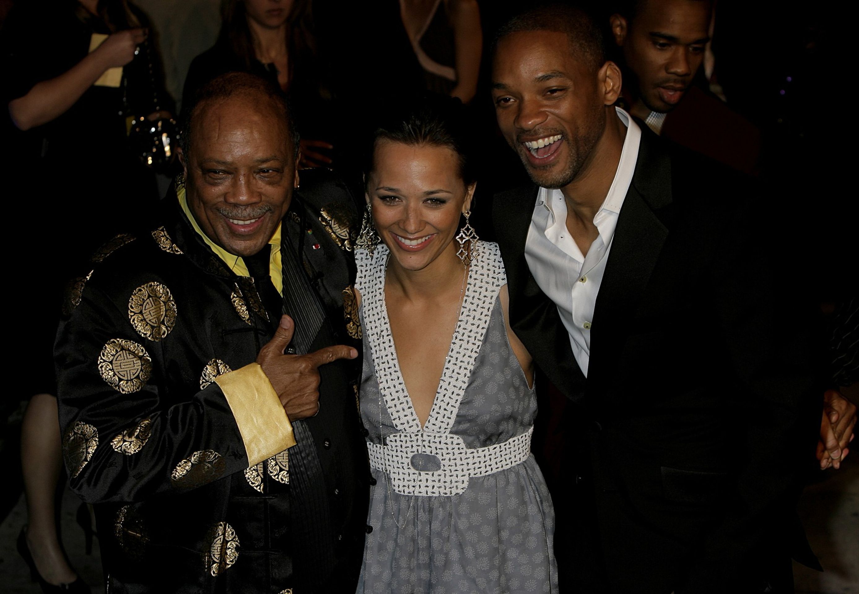 Quincy Jones s dcerou a Willem Smithem, 25. 2. 2007 - Quincy Jones (3/4)