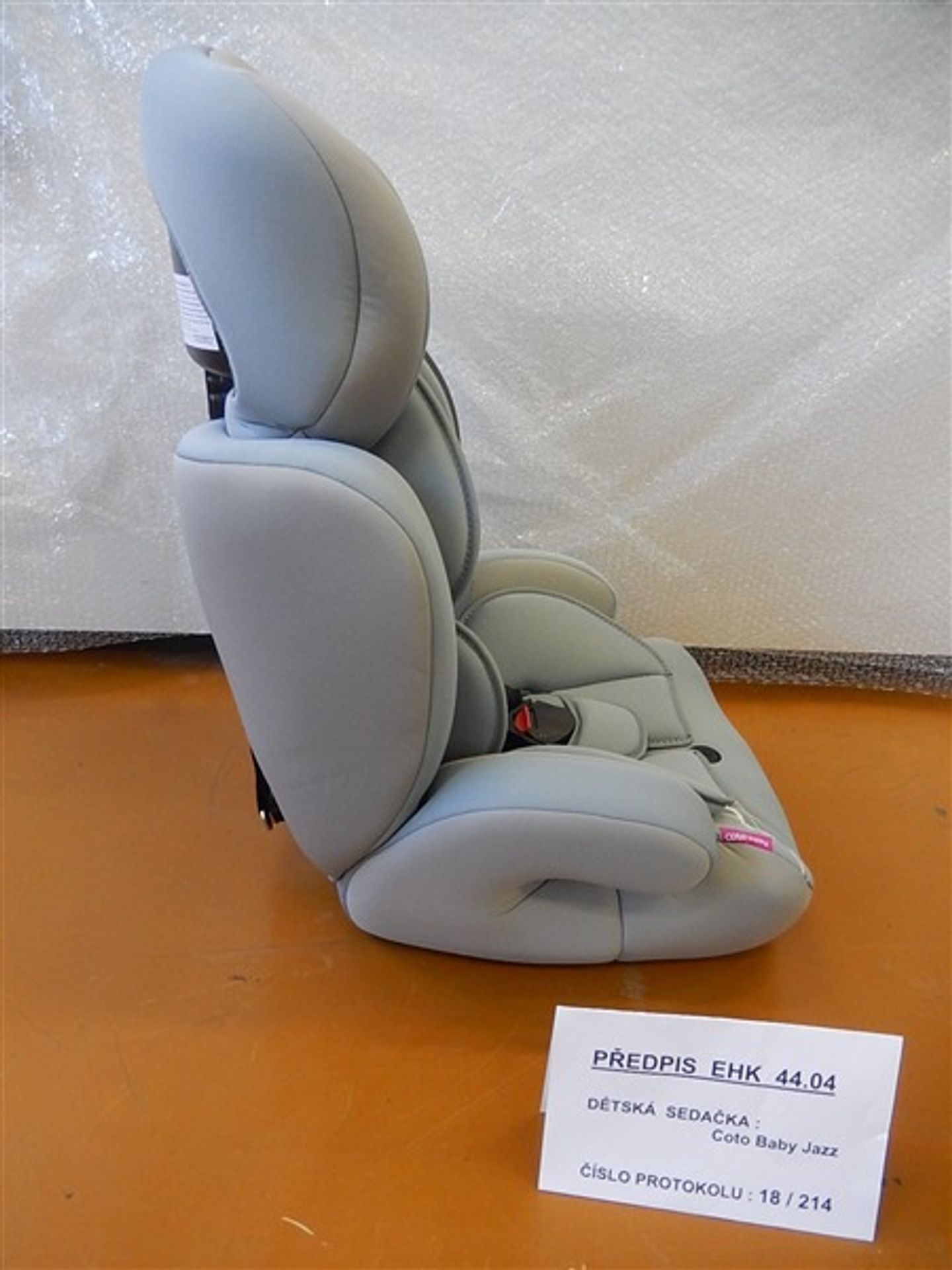 Nebezpečné dětské autosedačky - COTO BABY JAZZ - GALERIE: Nebezpečné dětské autosedačky (8/10)