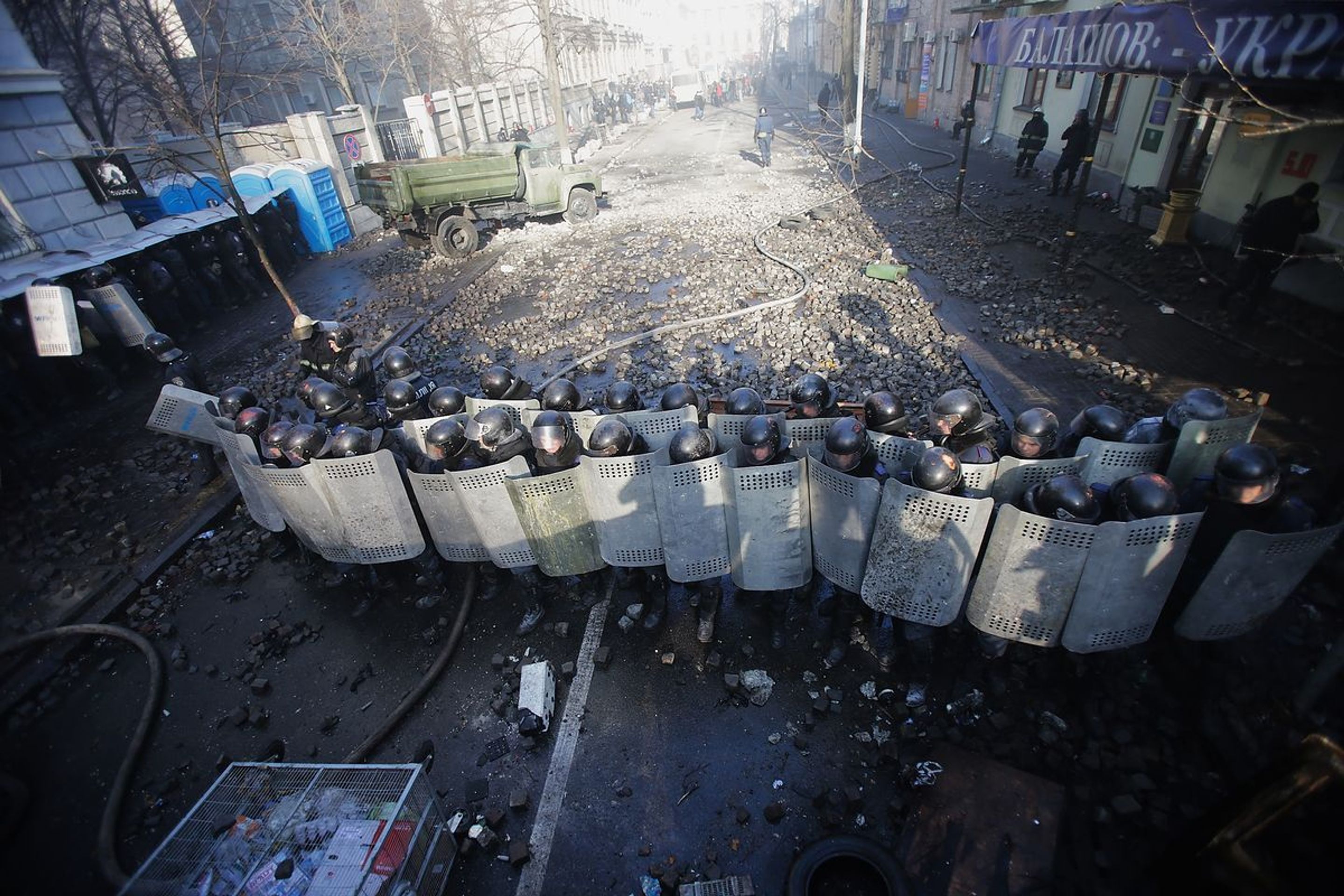 Protesty na Ukrajině - 4 - GALERIE: Nepokoje na Ukrajině (10/21)