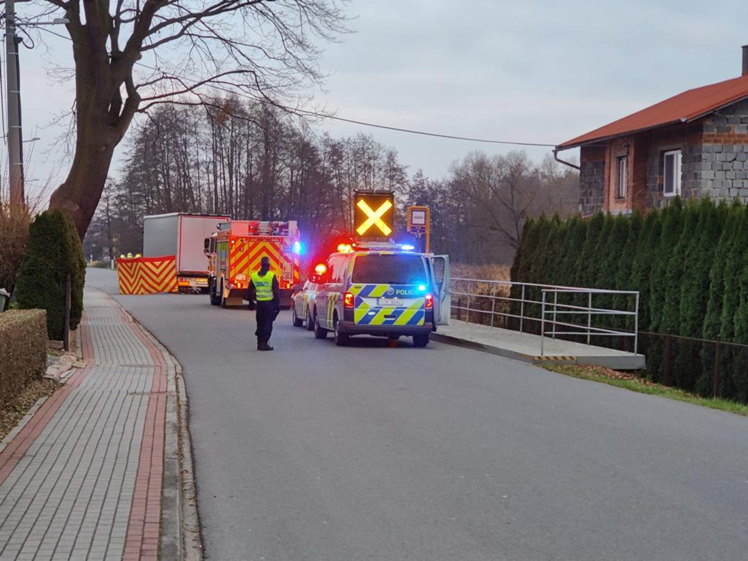 Sražená cyklistka na Opavsku - Sražená cyklistka na Opavsku (5/5)