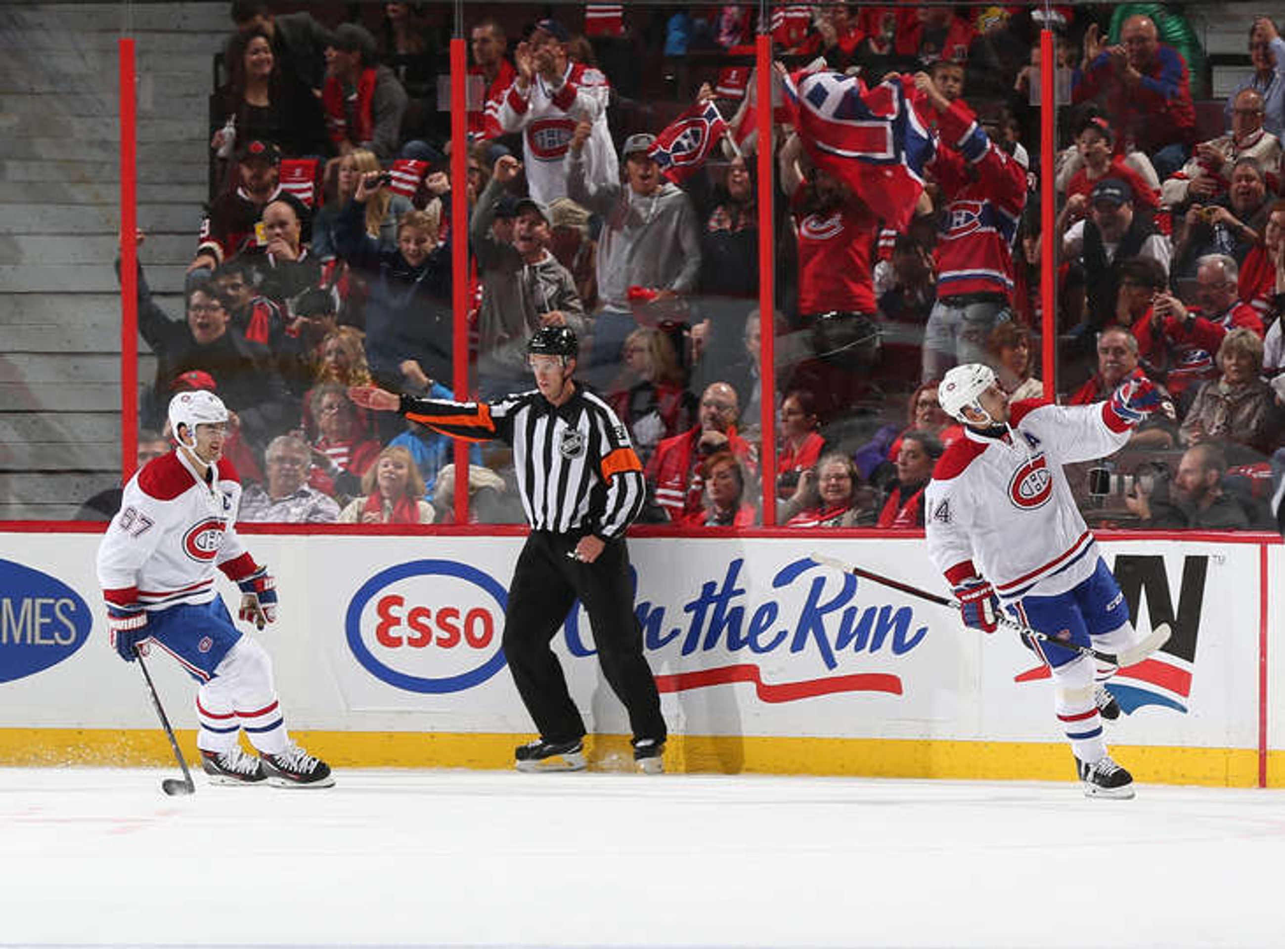Tomáš Plekanec - 3 - GALERIE: Tomáš Plekanec rozhodl kanadské derby (2/4)