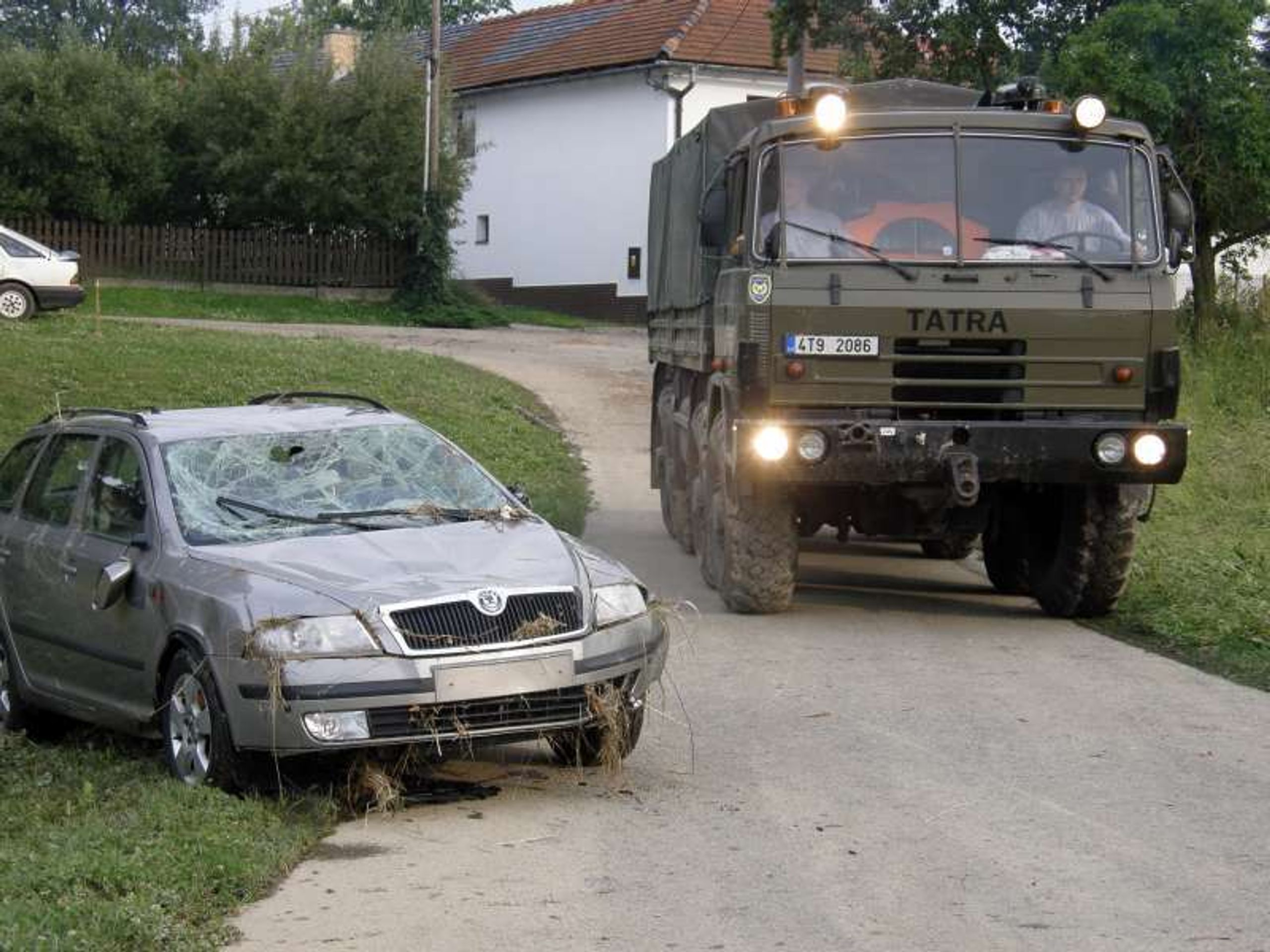 Následky povodní v Jeseníku nad Odrou - Fotogalerie: Jeseník nad Odrou druhý den po povodni (5/7)