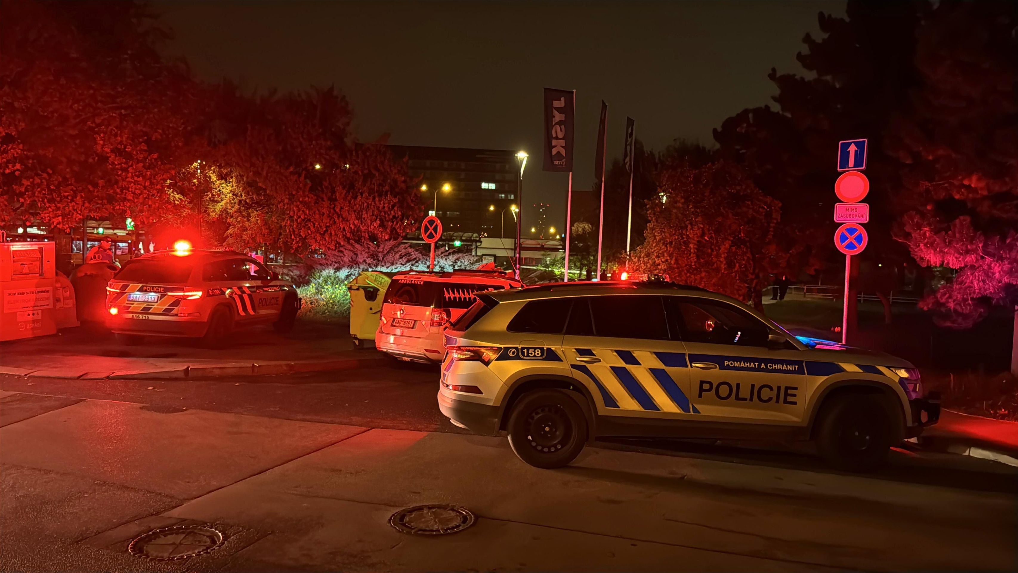 Policisté v Praze museli střelit psa - Policisté v Praze museli střelit psa (1/8)