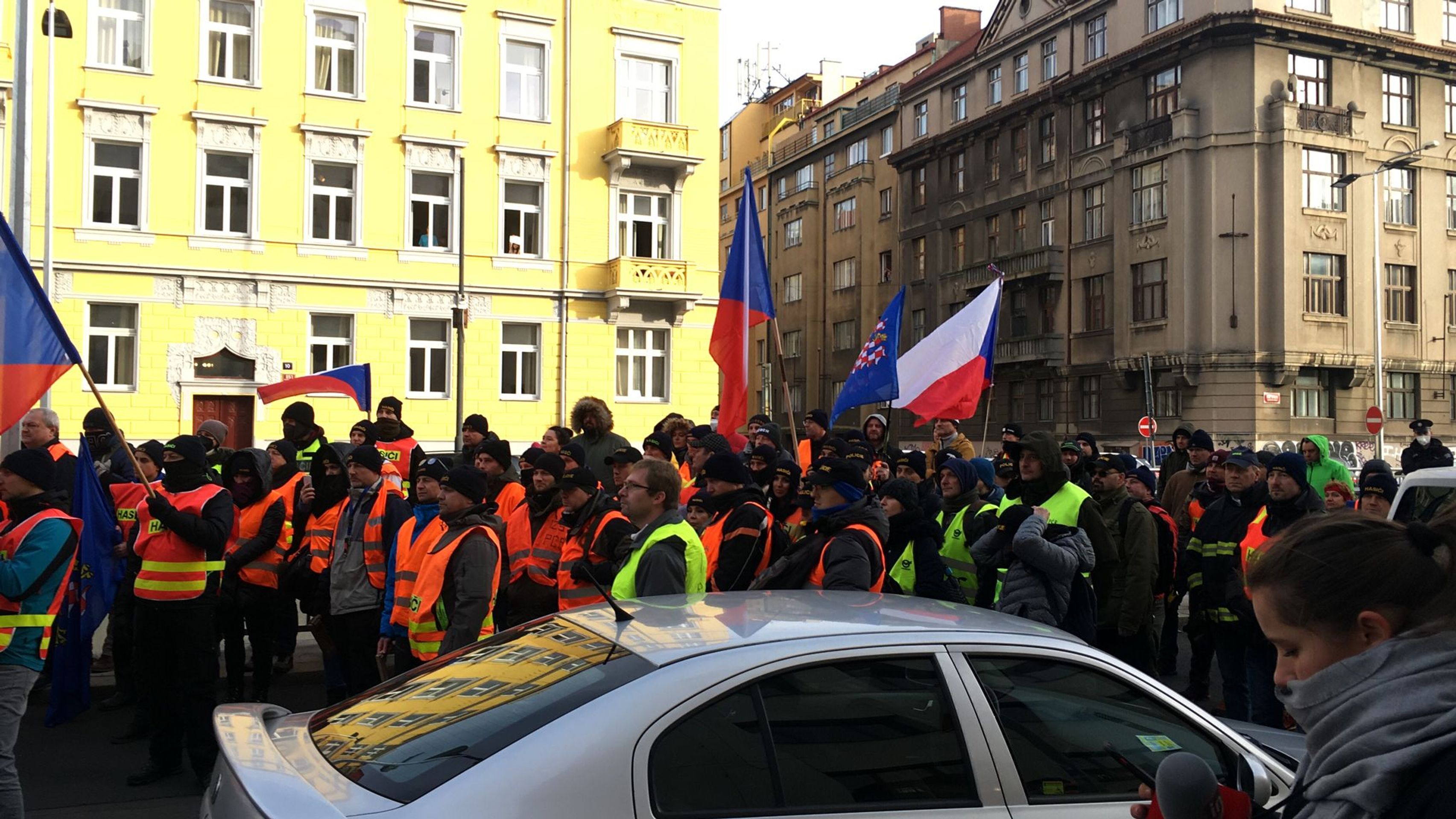 Demonstrace před Ministerstvem vnitra (3) - Demonstrace před Ministerstvem vnitra (8/11)