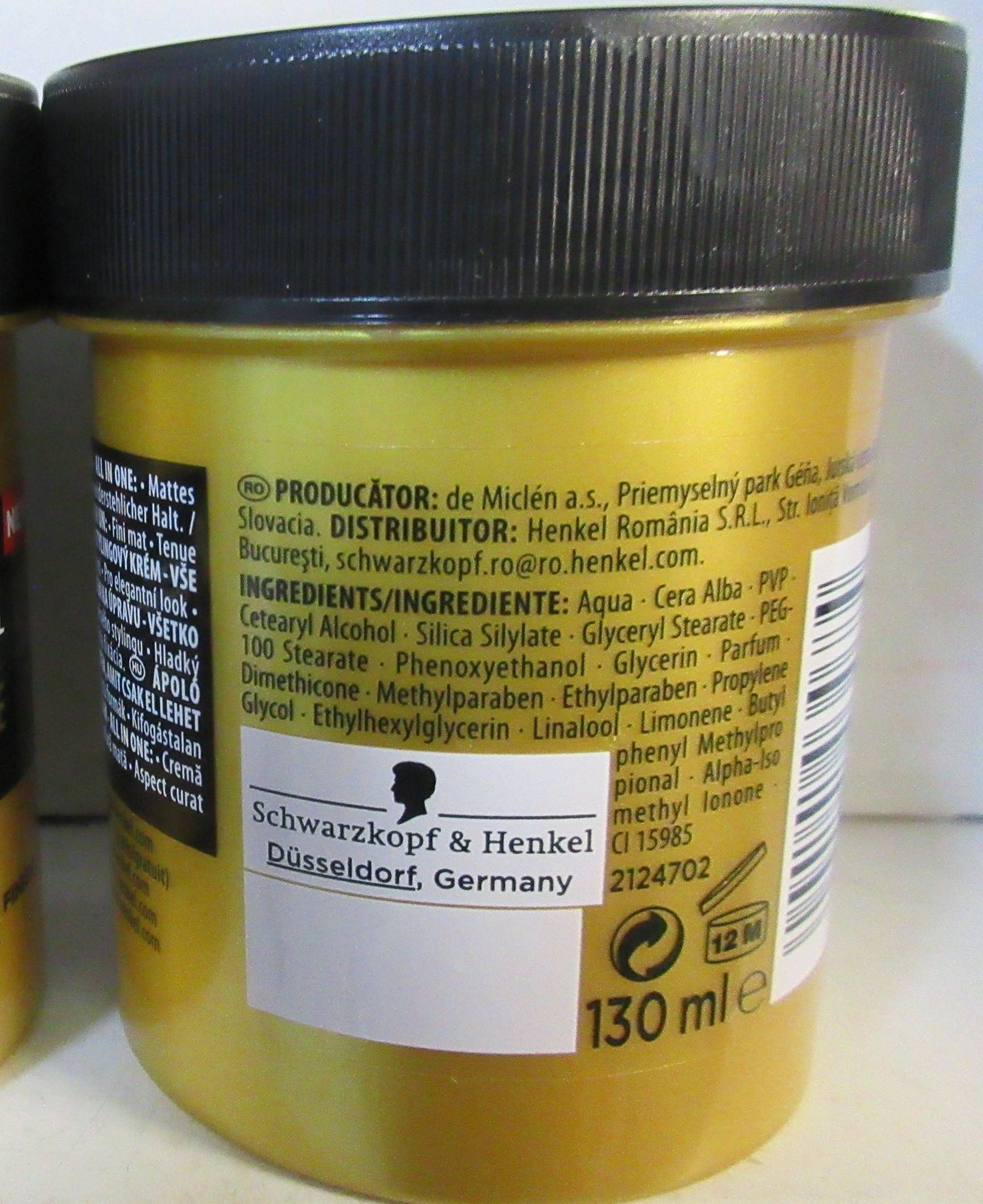 Vlasový gel Schwarzkopf taft LOOKS WET GEL POWER GEL EXTRA HOLD (3) - Zdraví nebezpečná kosmetika (13/19)