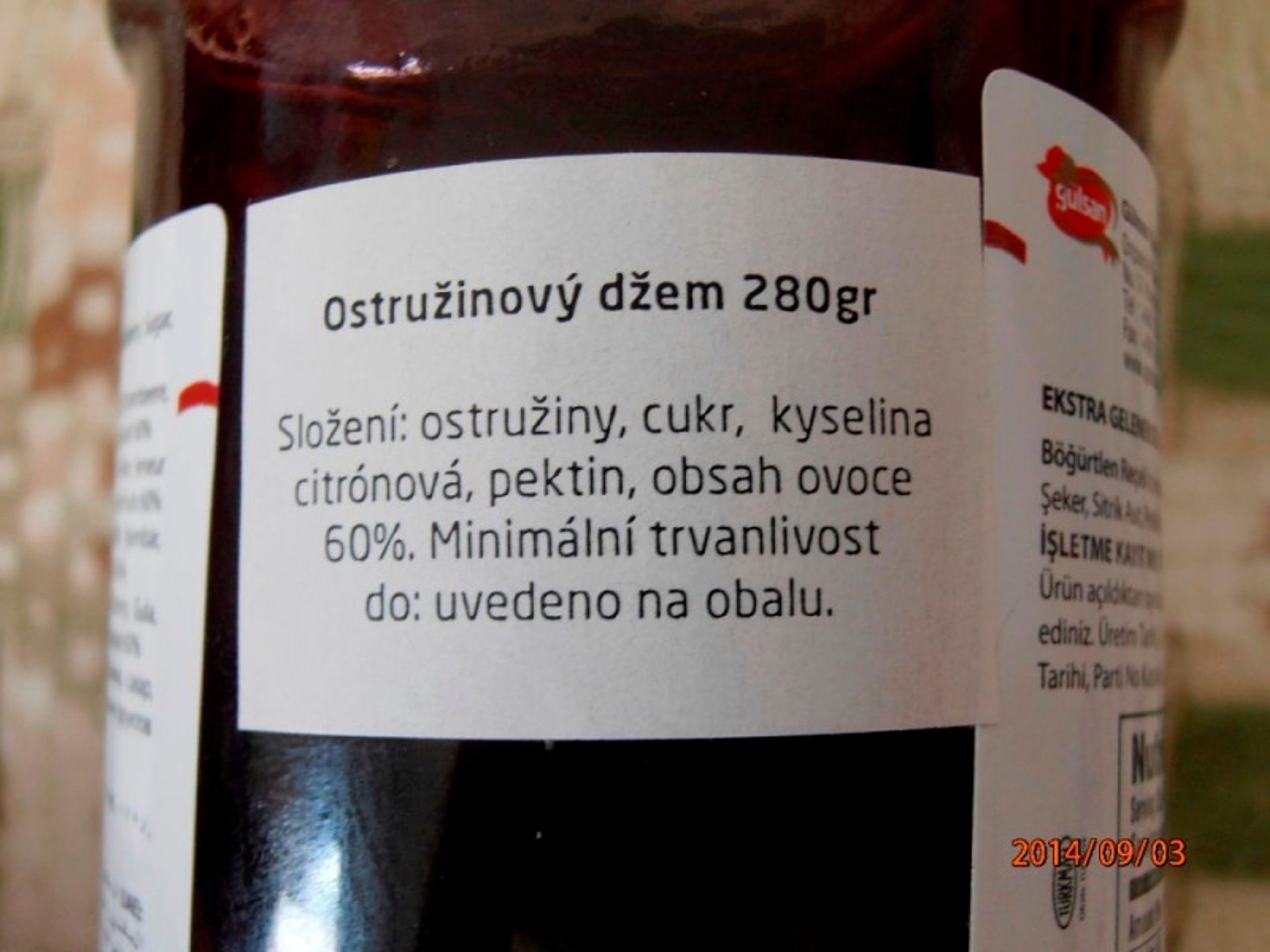 Falšované džemy Gülsan Premium - 2 - GALERIE: Falšované džemy Gülsan Premium (2/4)