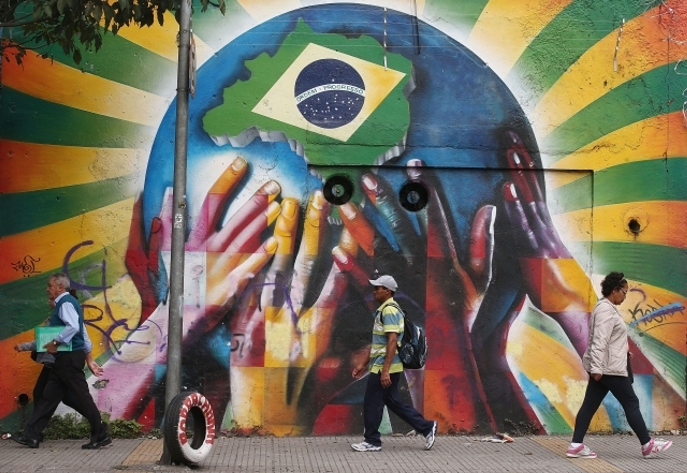 Díla malířů graffiti v Brazílii - 8 - GALERIE: Díla malířů graffiti v brazilských ulicích (8/16)