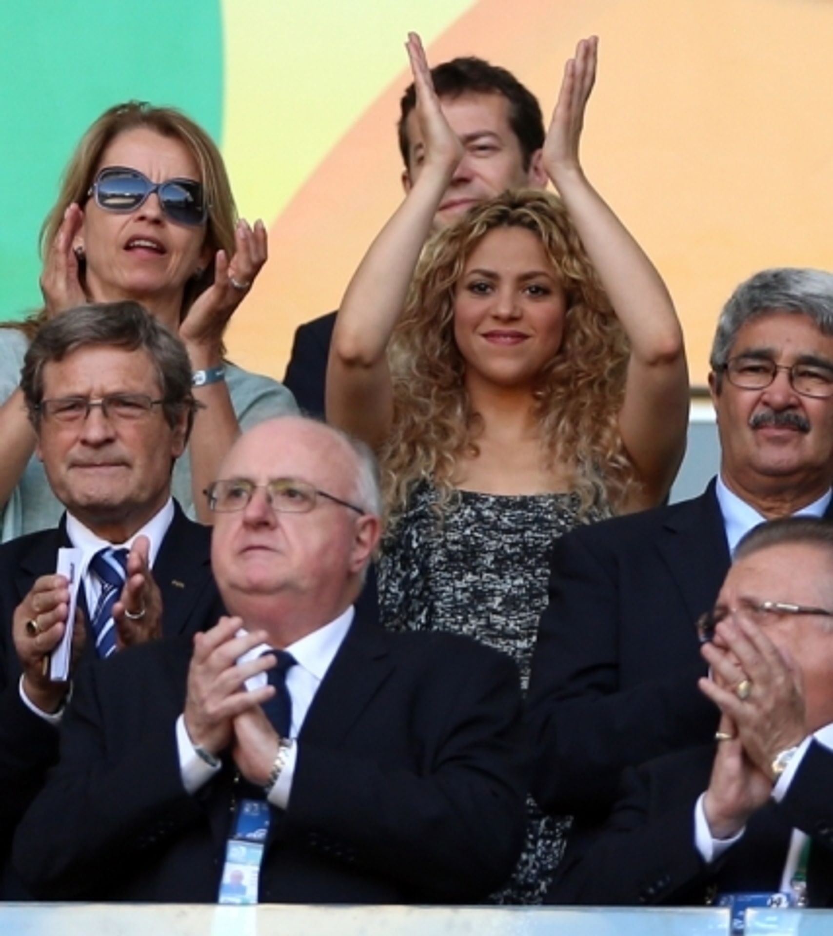 Shakira na Poháru FIFA - 8 - GALERIE: Shakira fandí Španělům na Poháru FIFA (9/9)