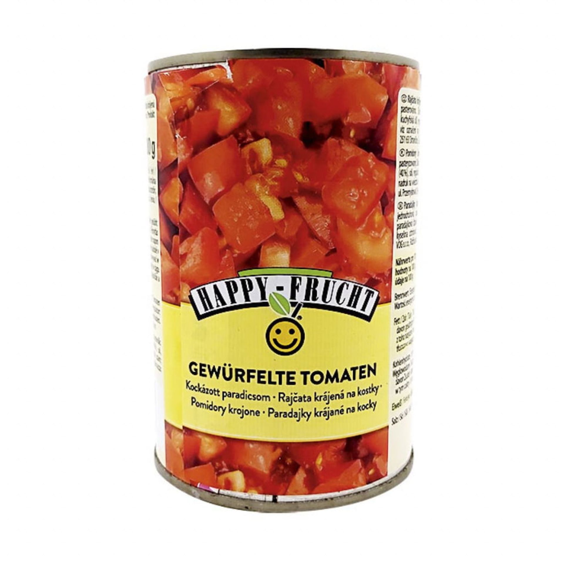 Happy Frucht Gewürfelte Tomaten - Test konzervovaných rajčat (4/12)