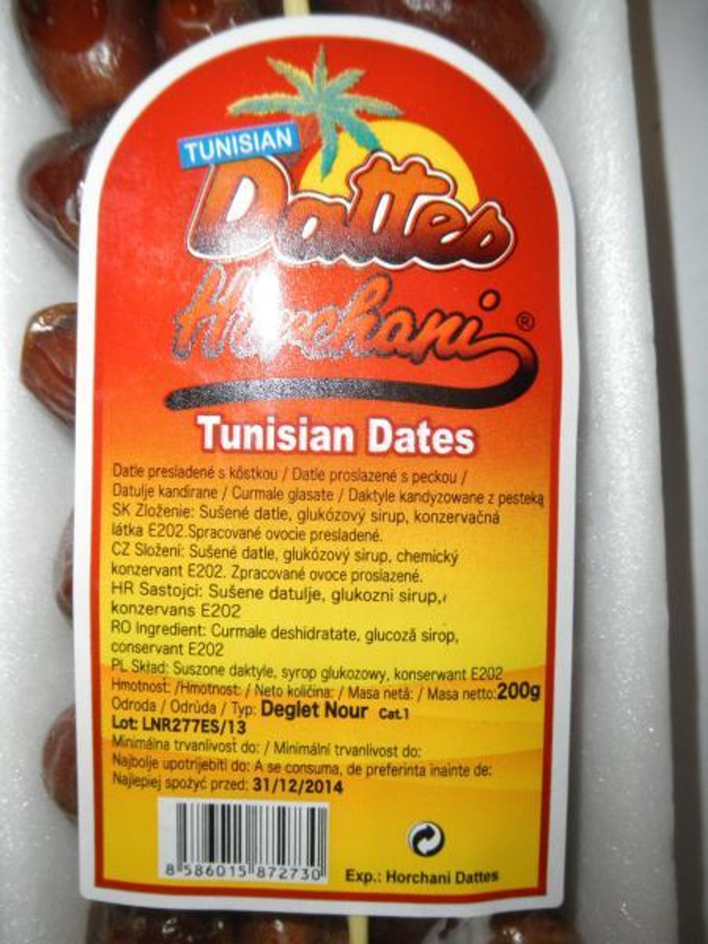 Tesco: Tunisian Dates - datle proslazené s peckou - 2 - GALERIE: Tesco: Tunisian Dates - datle proslazené s peckou (1/4)