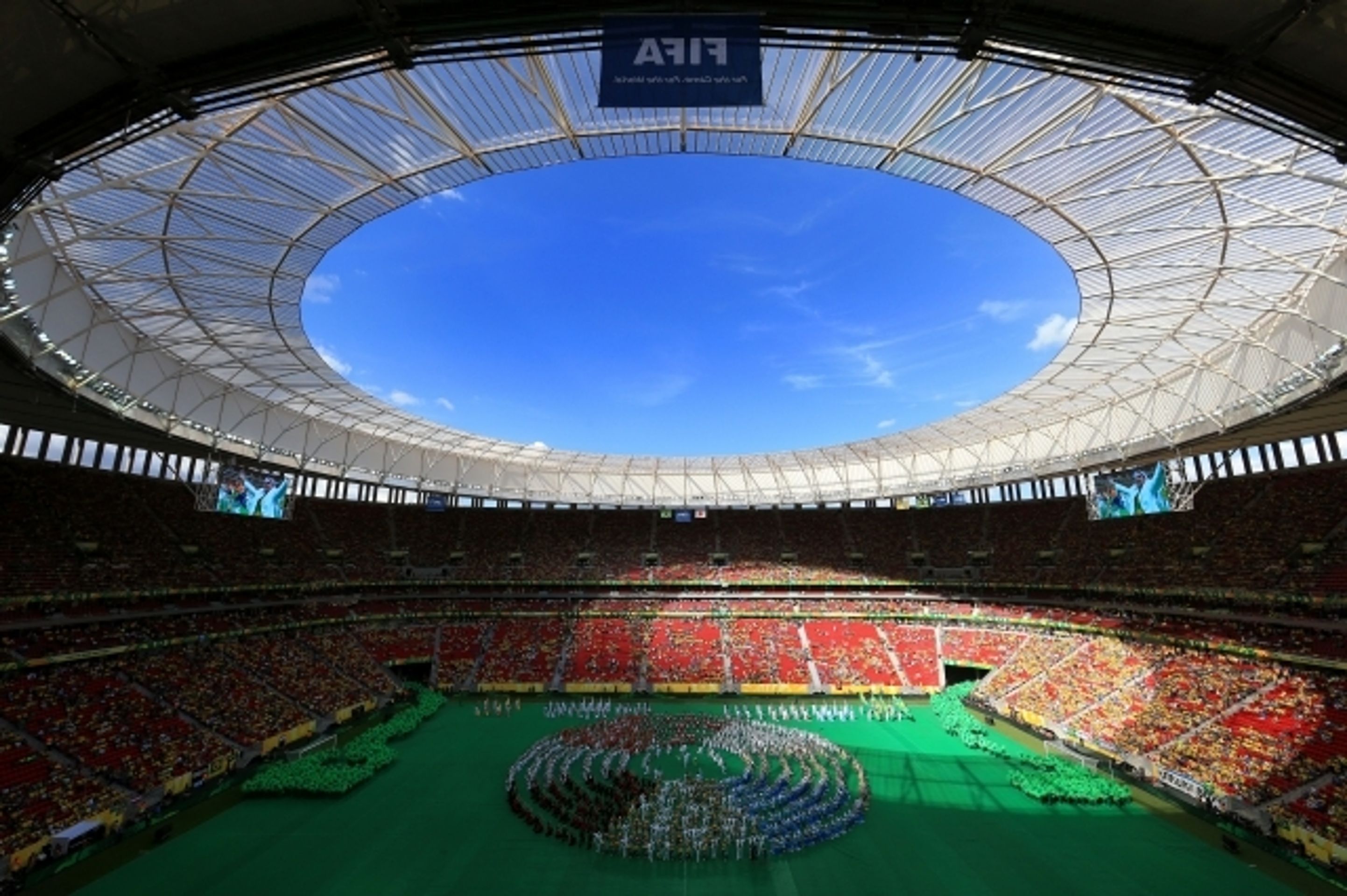 Estadio Nacional, Brasília, kapacita 70 042 diváků, domovský stánek klubu Brasília FC - GALERIE: Stadiony pro fotbalové MS 2014 (3/21)