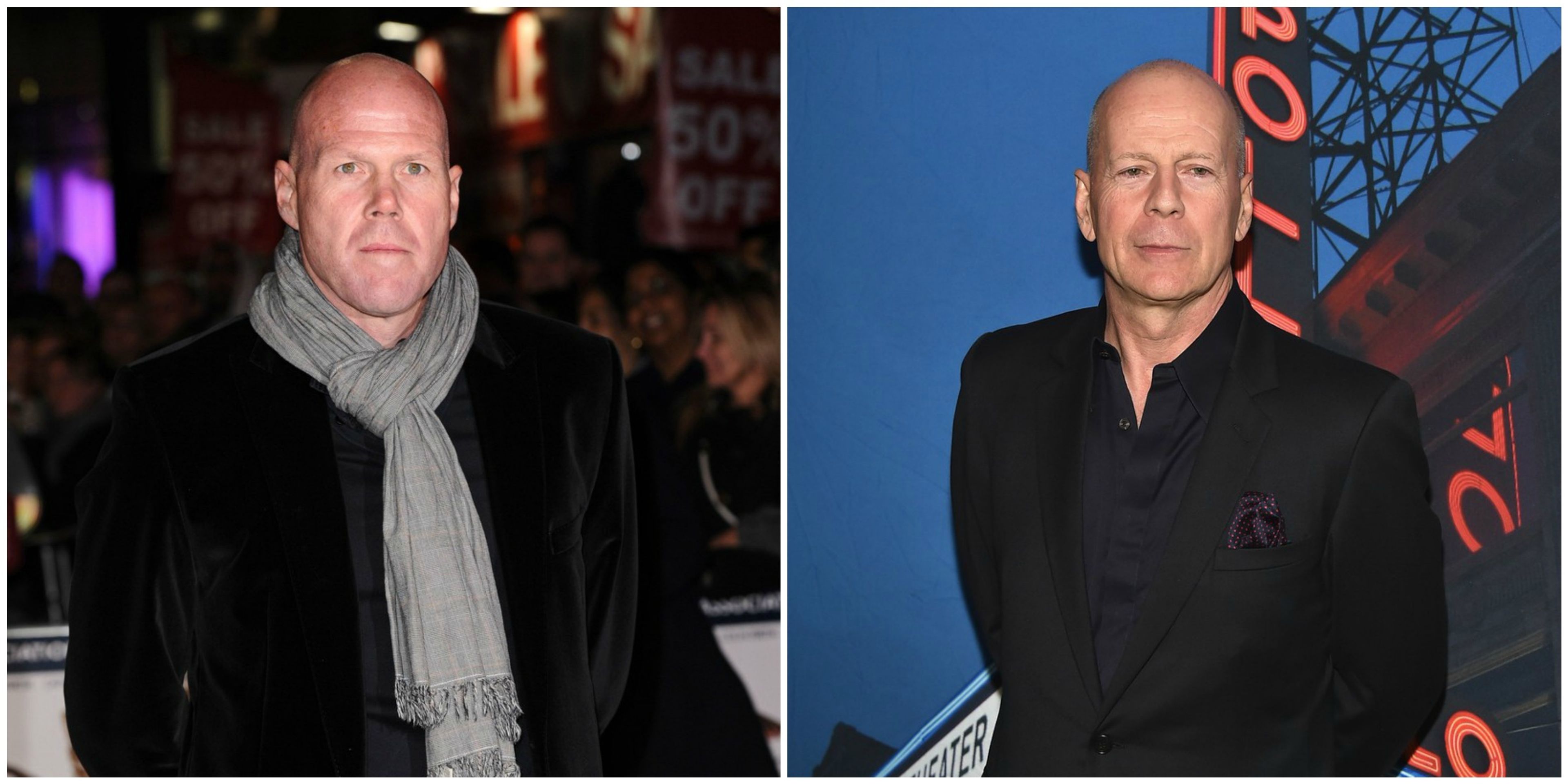 Brad Friedel a Bruce Willis - GALERIE: Dvojníci slavných fotbalistů nejen z Hollywoodu (3/7)