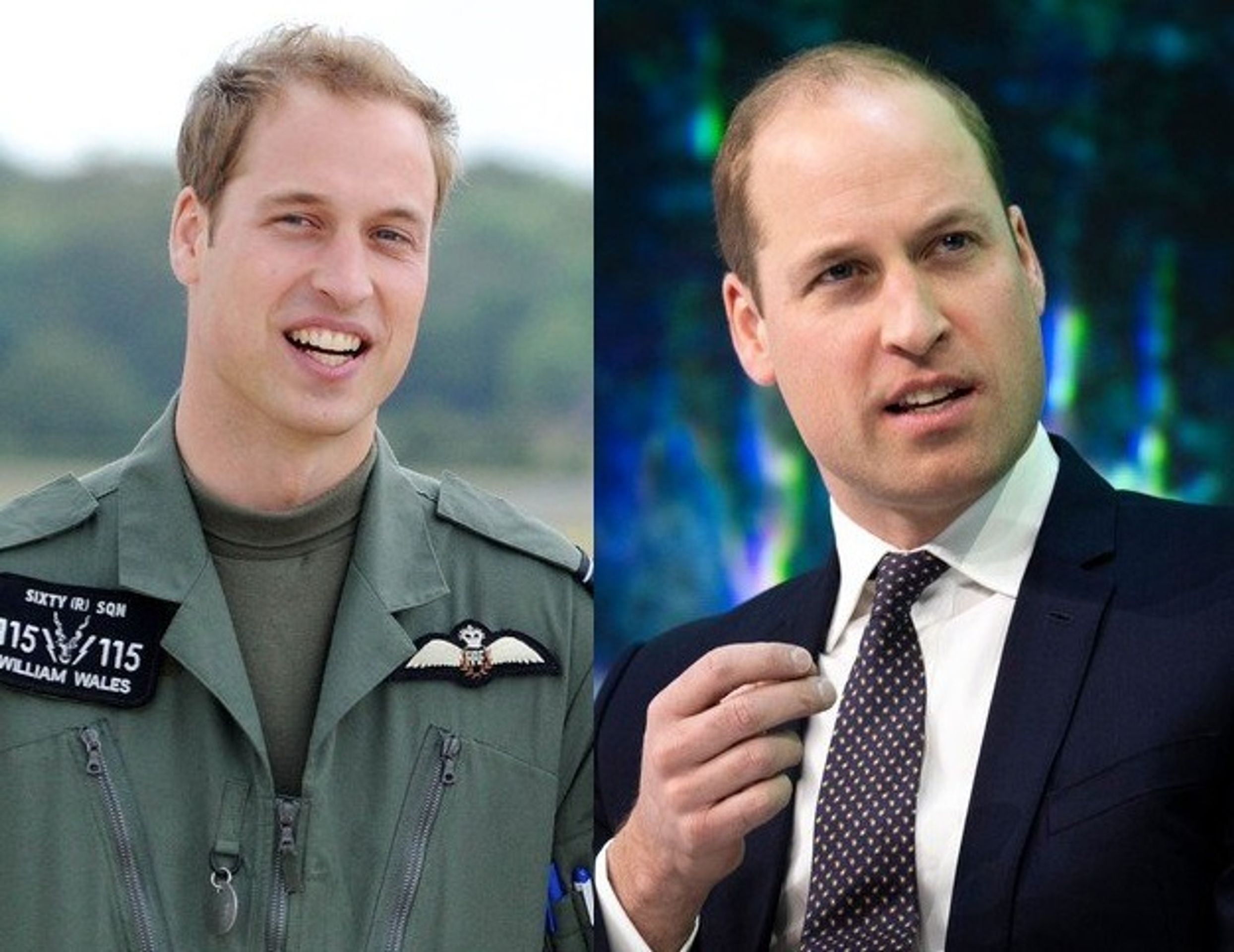 Princ William 10 years challenge - GALERIE: 10 years challenge v podání královské rodiny (3/12)
