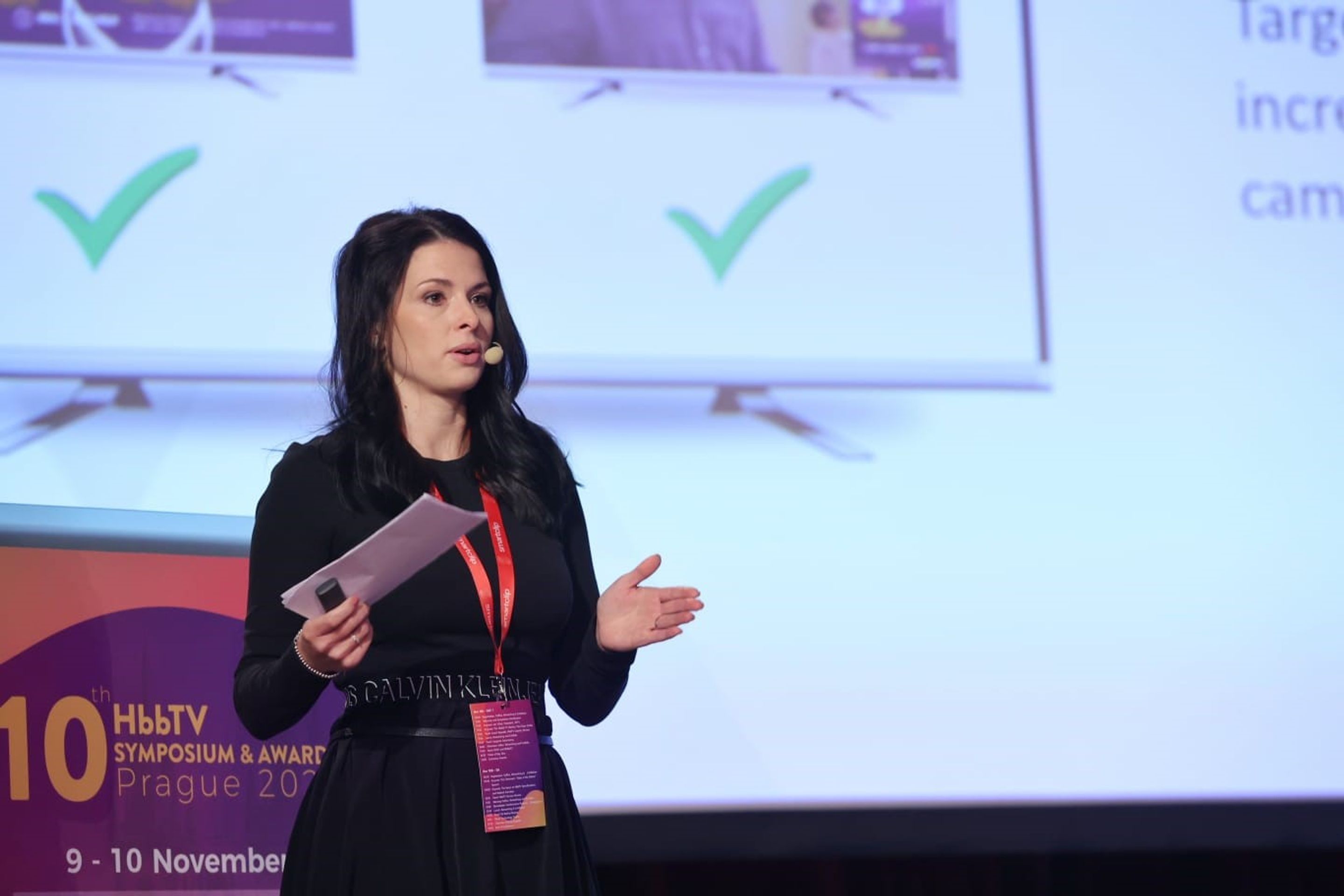 Business Development manažerka HbbTV na TV Nova Iva Dohnálková - Skupina Nova vyhrála dvě ocenění na HbbTV Awards (1/4)