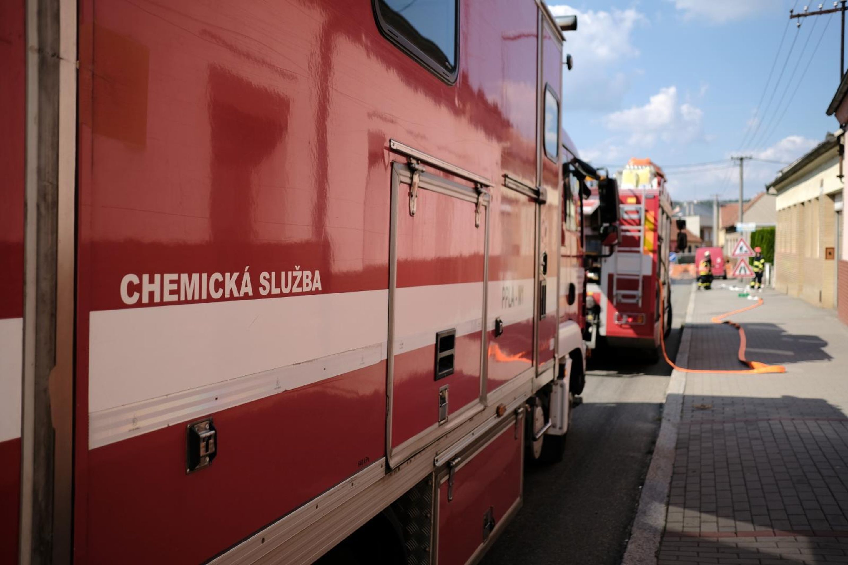 Hasiči řešili únik plynu v Belcrediho ulici v Brně - 4 - GALERIE: Únik plynu v brněnské Belcrediho ulici (4/8)