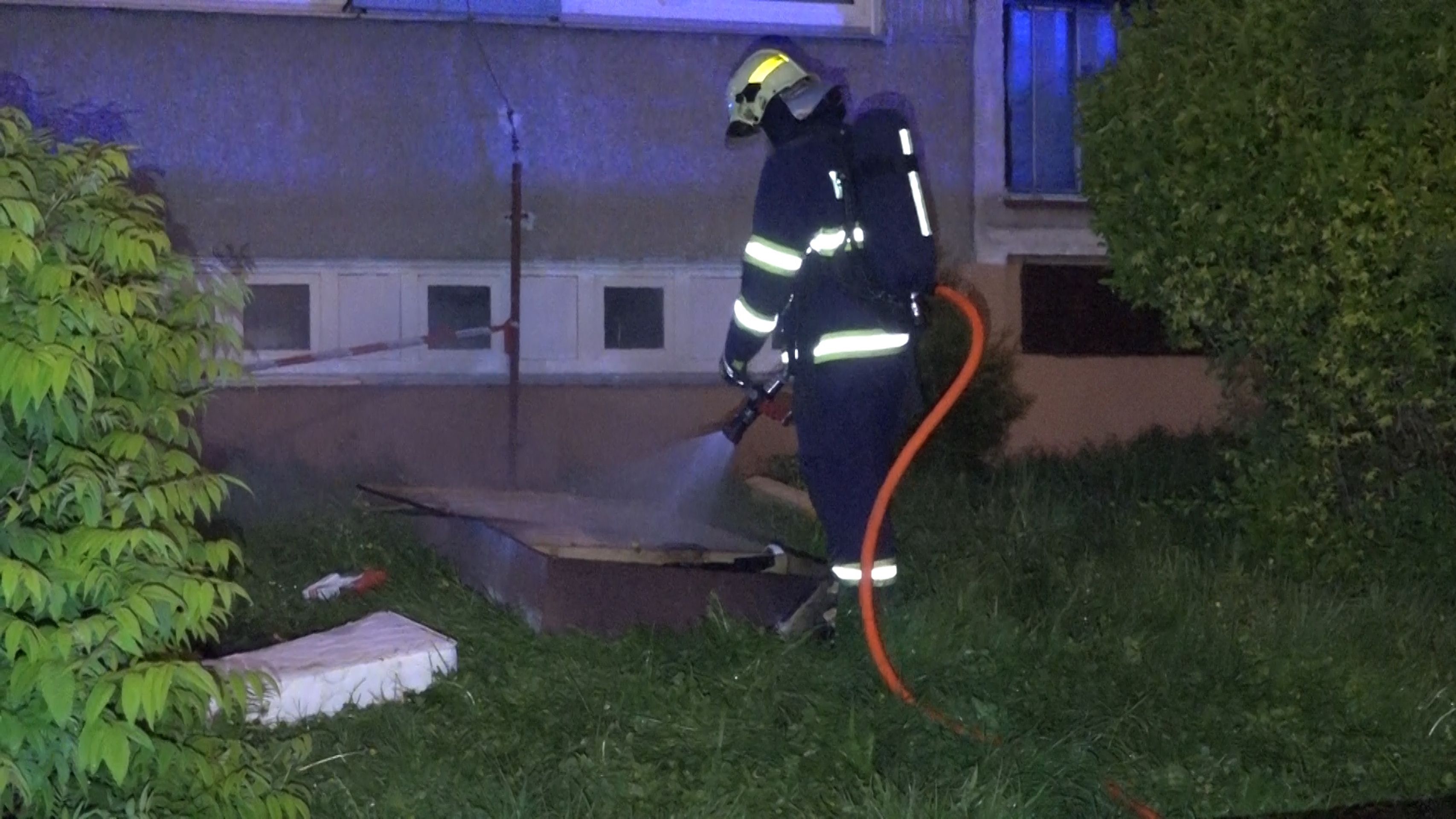 Při požáru na Hájích v Praze zachraňovali papouška, který se nadýchal zplodin - 3 - GALERIE: Při požáru na Hájích v Praze zachraňovali papouška, který se nadýchal zplodin (5/7)