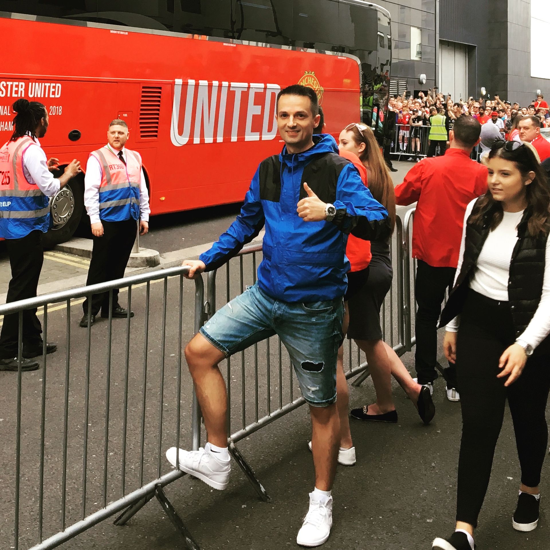 Výherci soutěže o zájezd na FA Cup - GALERIE: Výherci soutěže o zájezd na semifinále FA Cupu (5/8)
