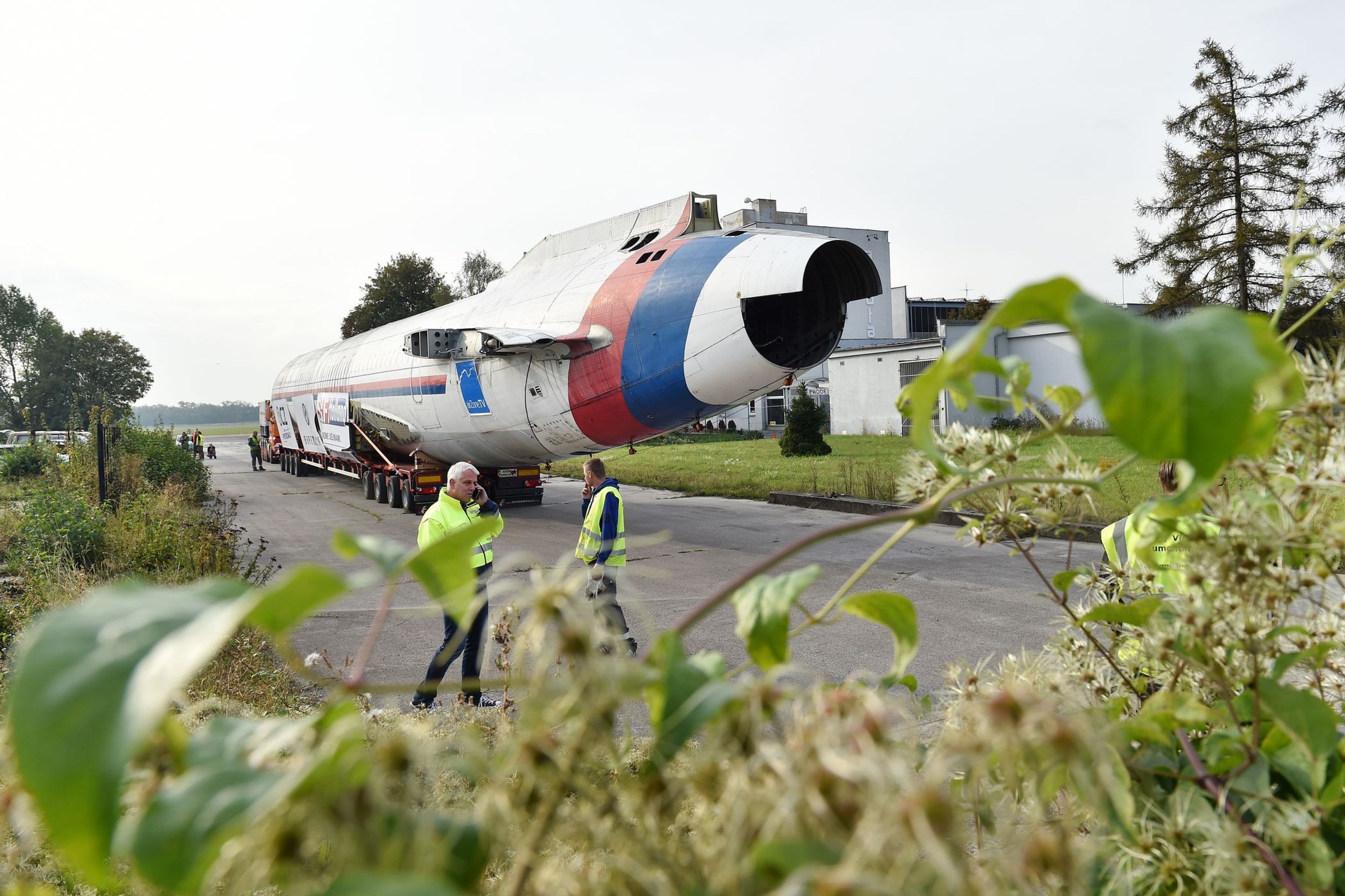 Přeprava letounu TU-154 - 8 - GALERIE: Přeprava letounu TU-154 (2/14)