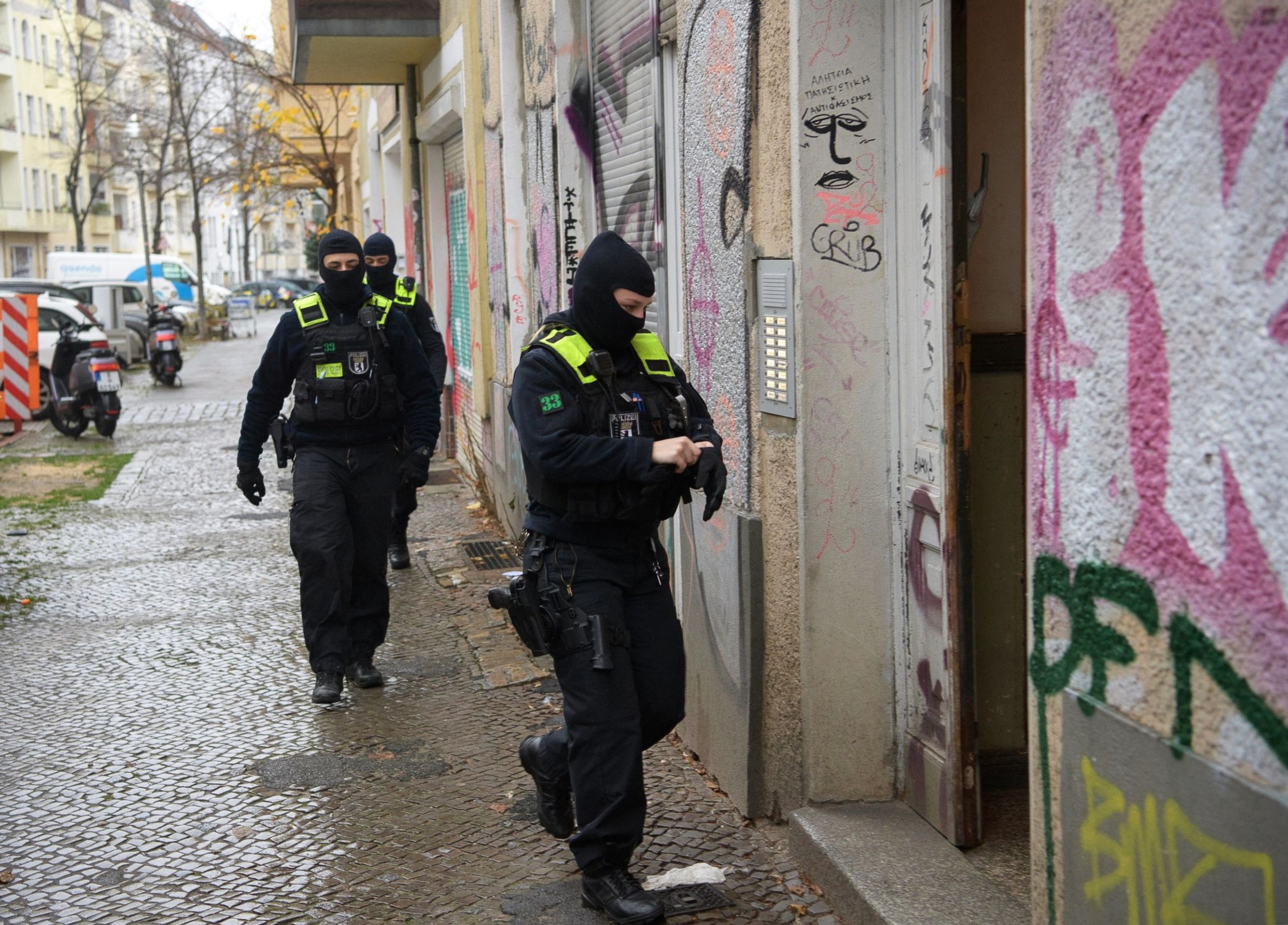 Zásah německé policie v Berlíně, 23. 11. 2023 (7) - Zásah německé policie v Berlíně (1/7)