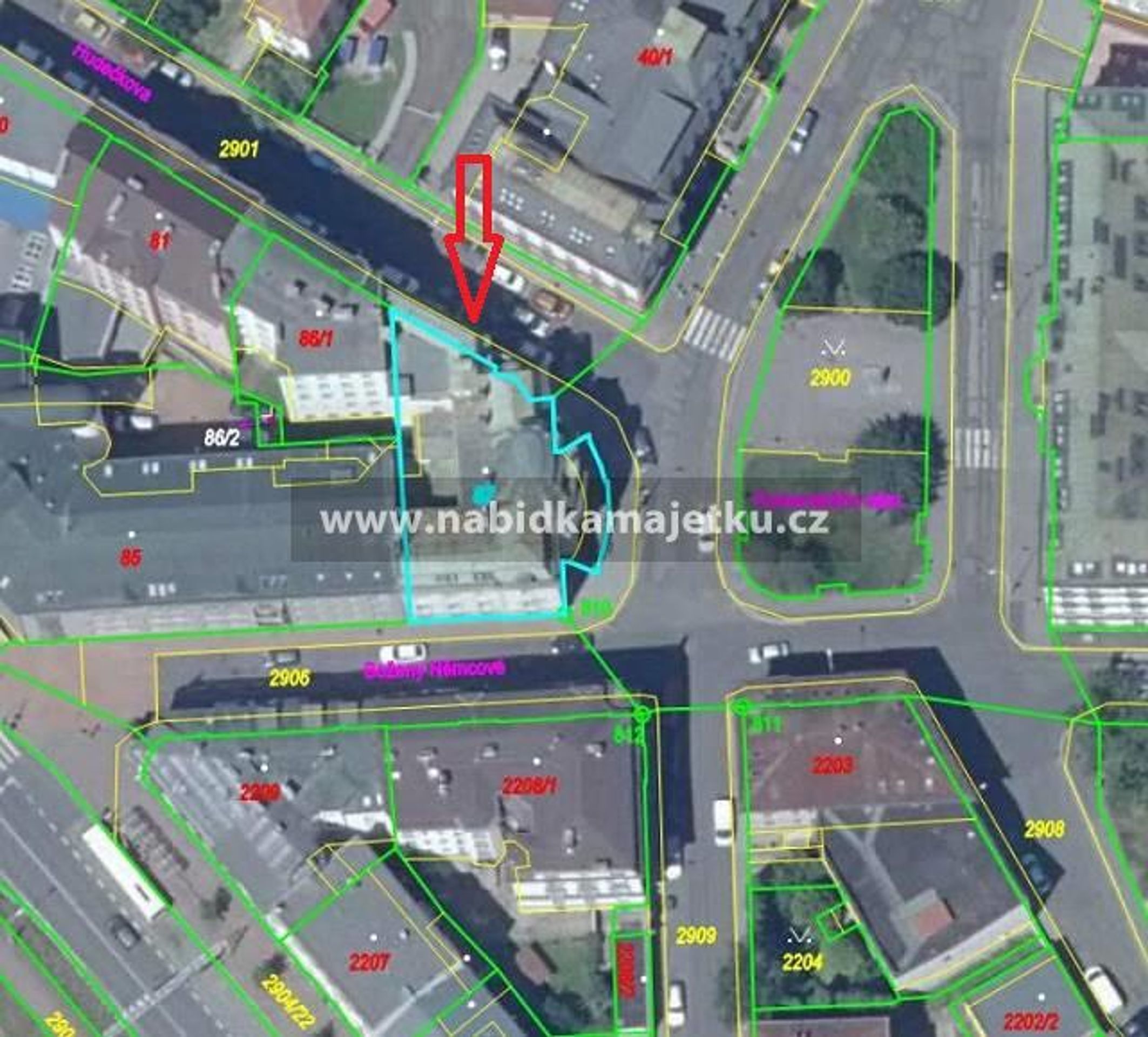 Prodej majetku Administrativní budova s pozemkem, Ústí nad Labem (2) - Nabídka majetku státu (62/115)