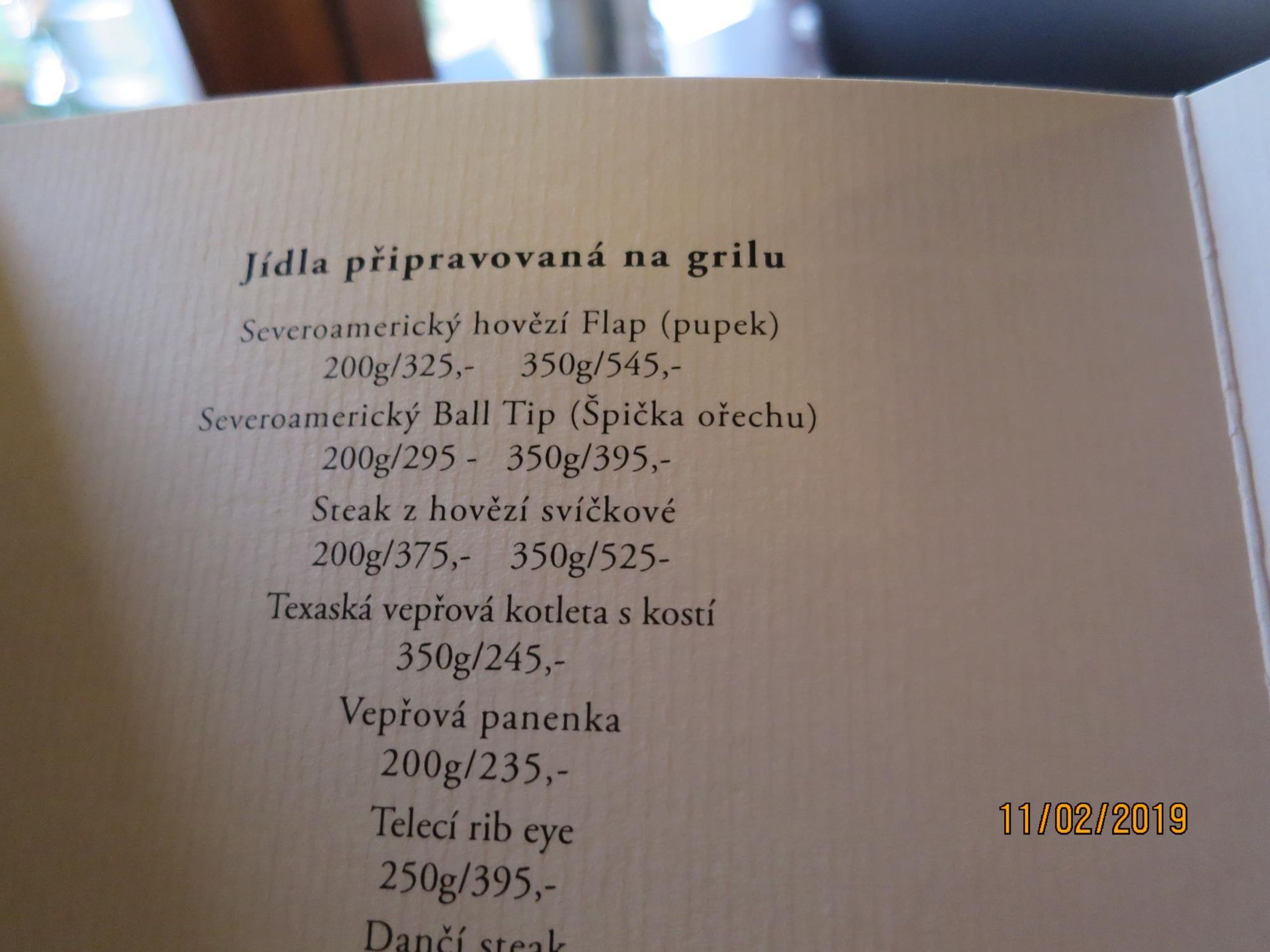 Špatné uvedení původu hovězího masa v restauraci - 3 - GALERIE: Špatné uvedení původu hovězího masa v restauraci (3/5)