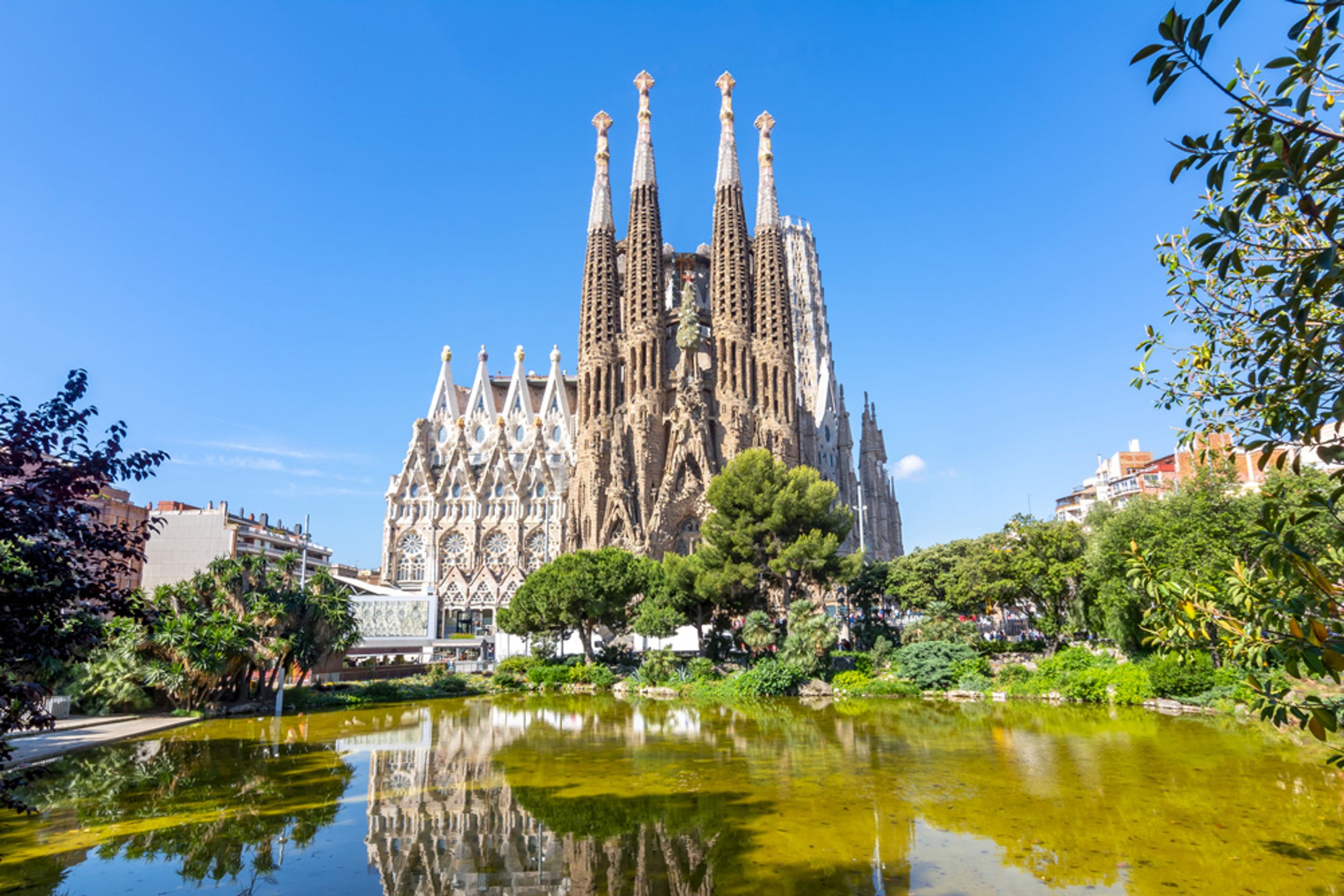 Španělsko Chrám Sagrada Família v Barceloně - Zajímavá místa v Barceloně (1/6)