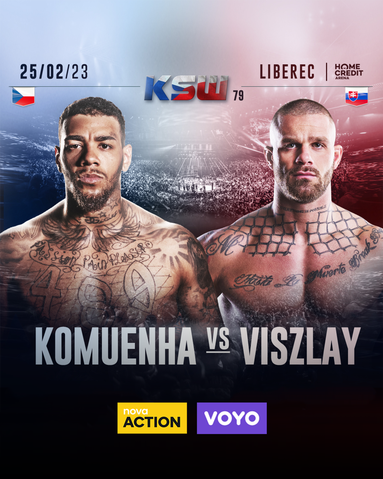 KSW 79: Fredericu Komuenha vs. Matyas Viszlay - Zápasy na KSW 79 (4/7)