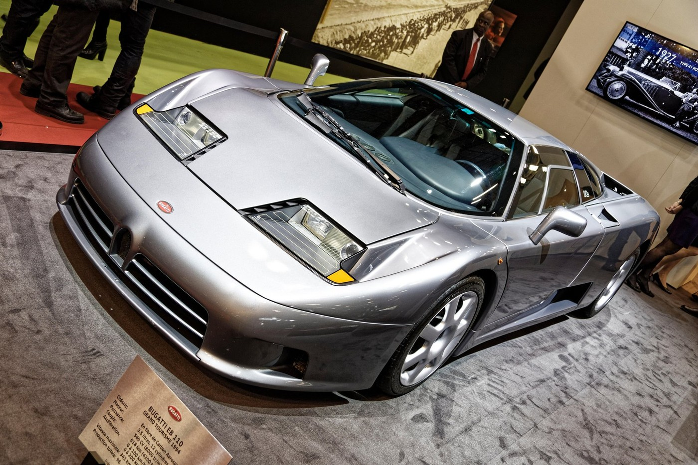 Bugatti EB 110 - Vozy Marcella Gandiniho (4/7)