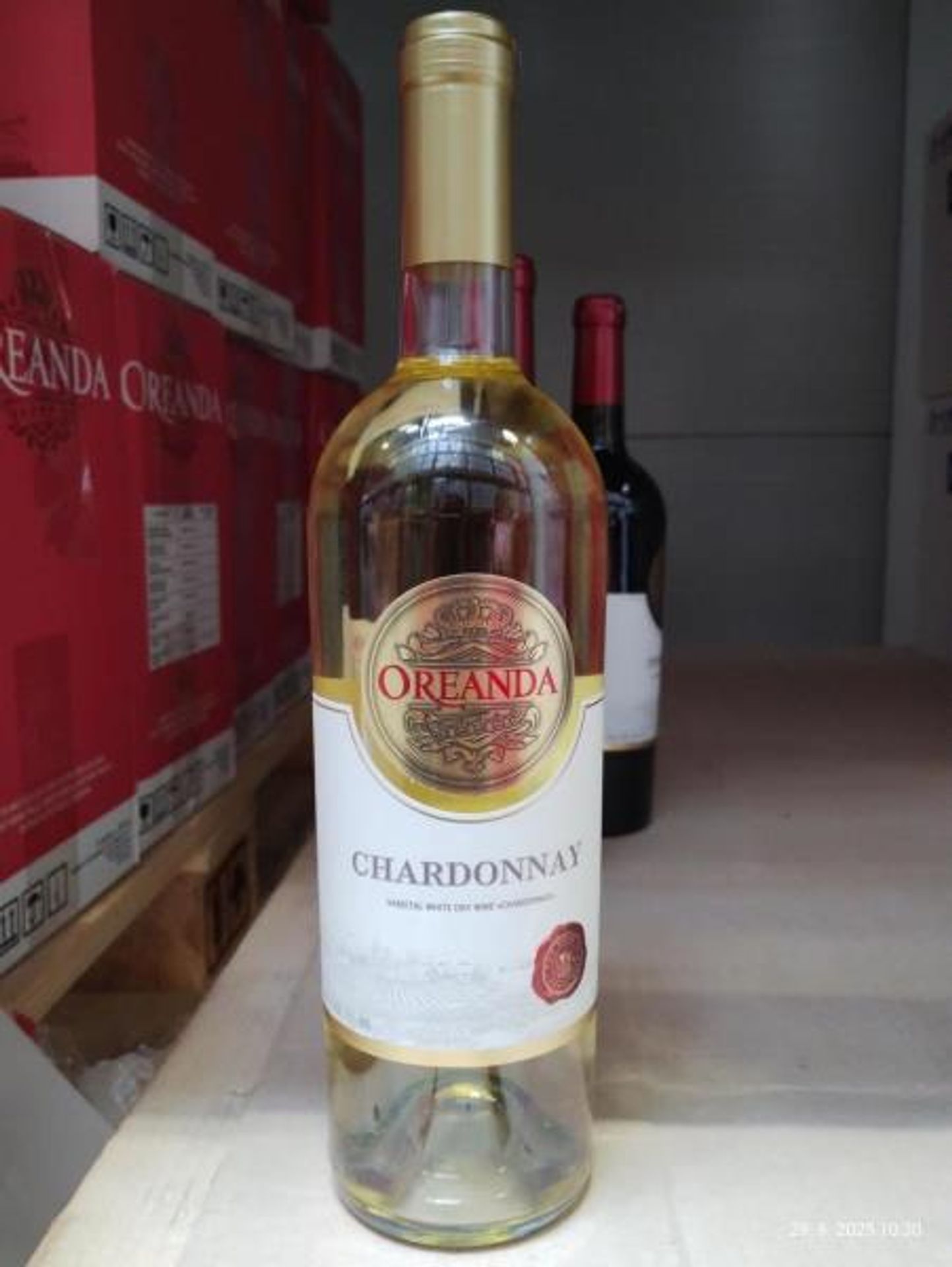 OREANDA CHARDONNAY - Závadná vína (1/4)