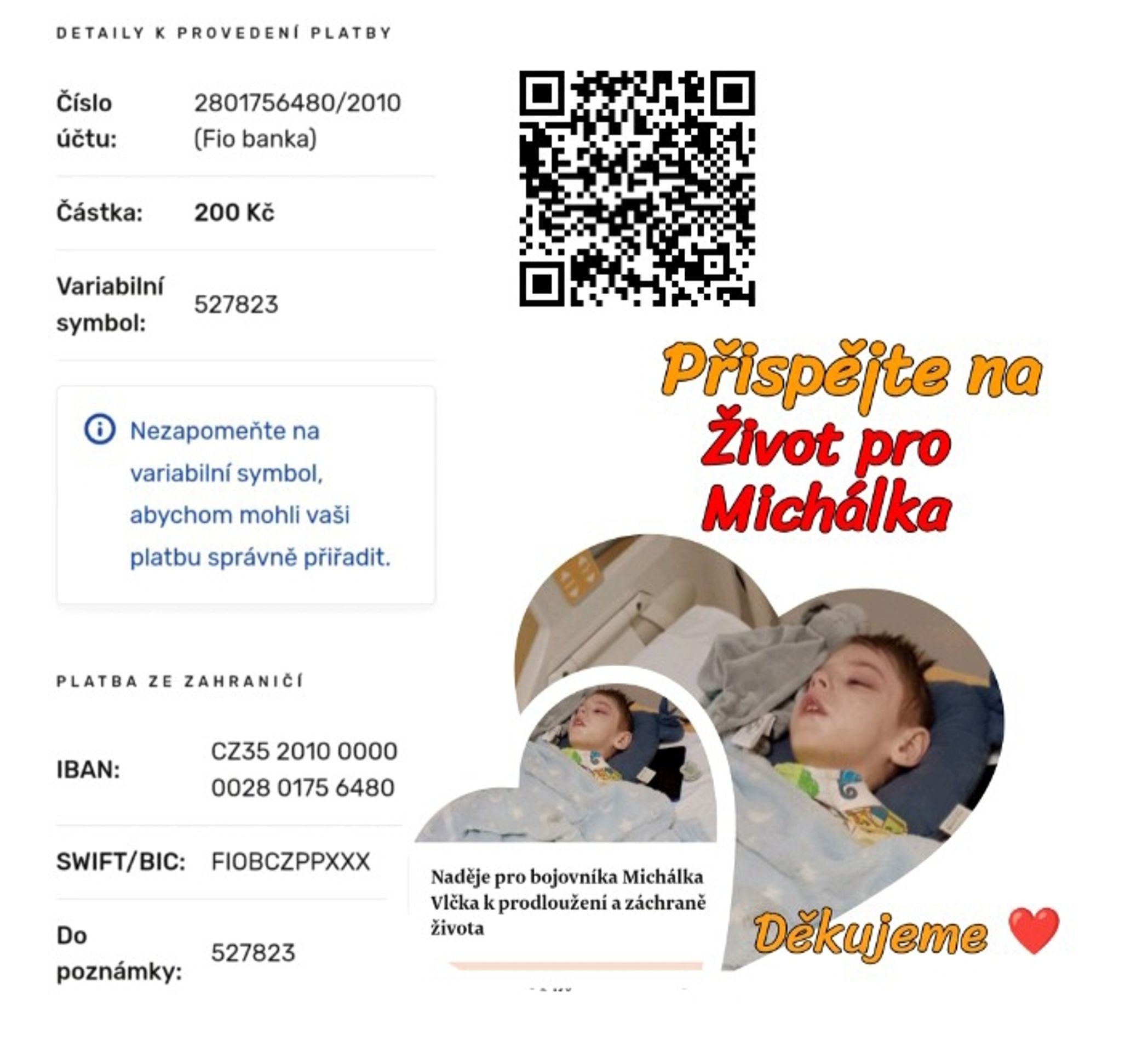 Sbírka pro Michálka (10) - Sbírka pro Michálka (16/16)