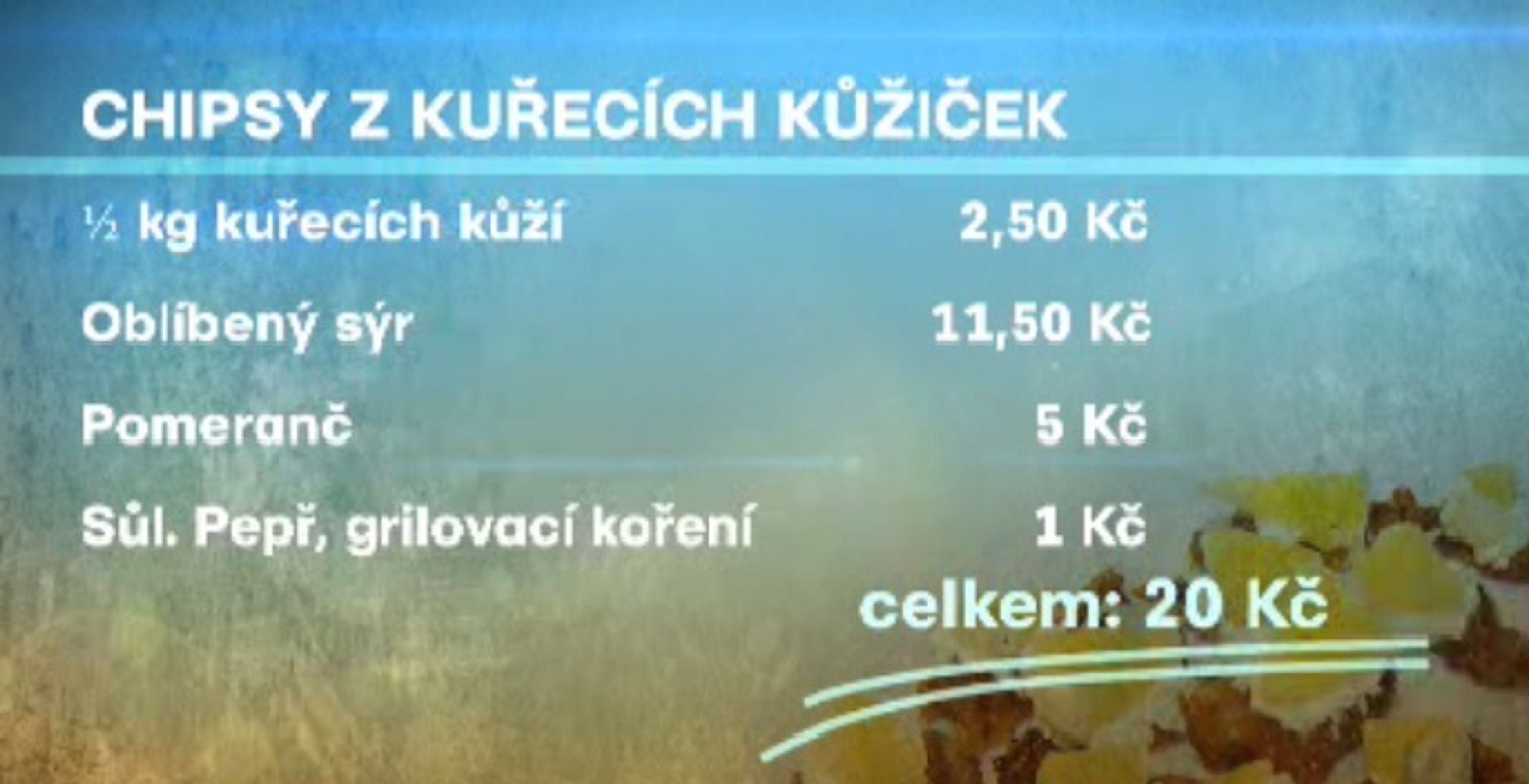 Chipsy z kuřecích kůžiček - 2 - GALERIE: Chipsy z kuřecích kůžiček (11/11)