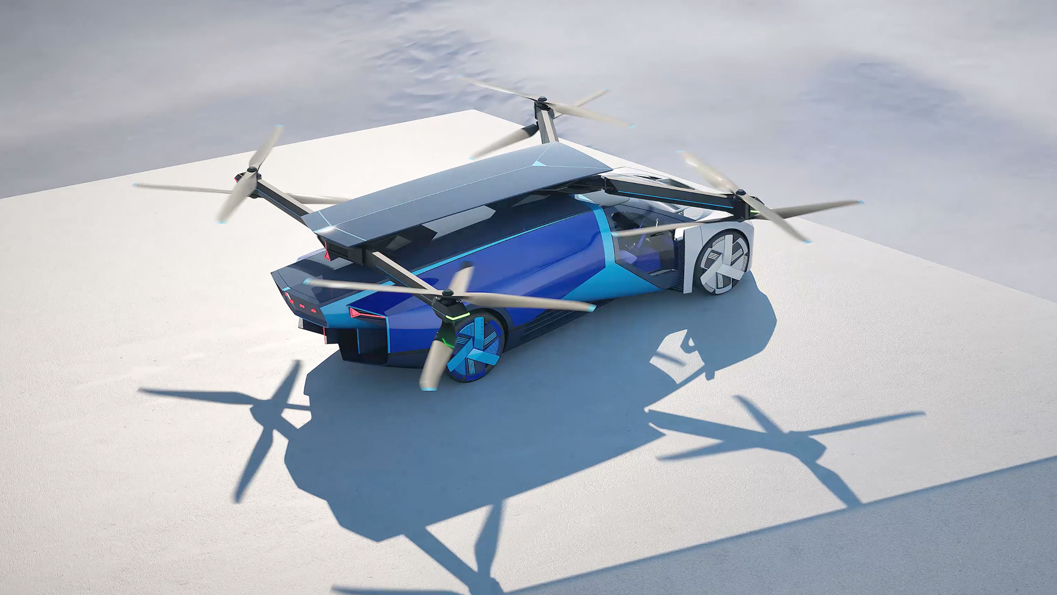 Létající eVTOL čínské firmy Xpeng Aeroht - Létající auto čínské firmy Xpeng Aeroht (9/9)