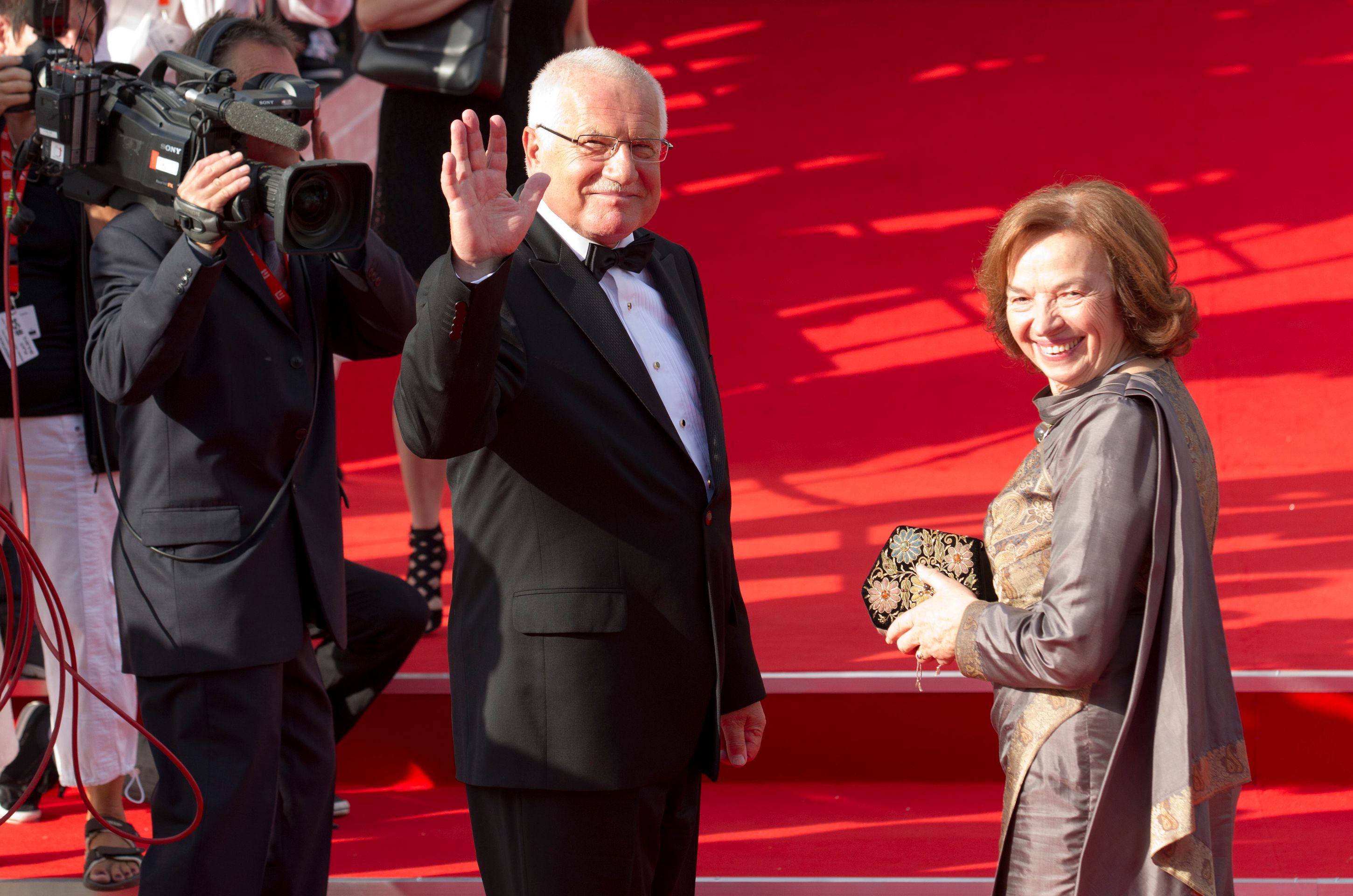 Klaus na festivalu ve Varech - Václav Klaus na festivalu v Karlových Varech (4/7)