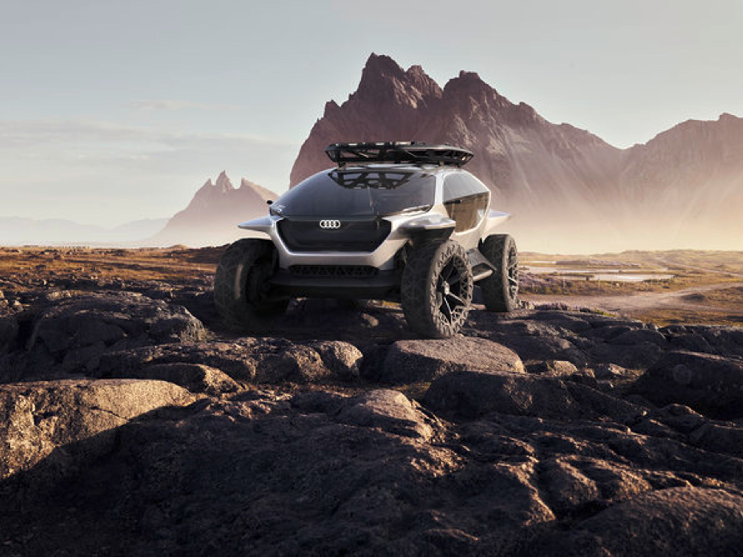 Audi AI:TRAIL quattro - 38 - Fotogalerie: Úžasné vozítko do terénu Audi AI:TRAIL (11/22)